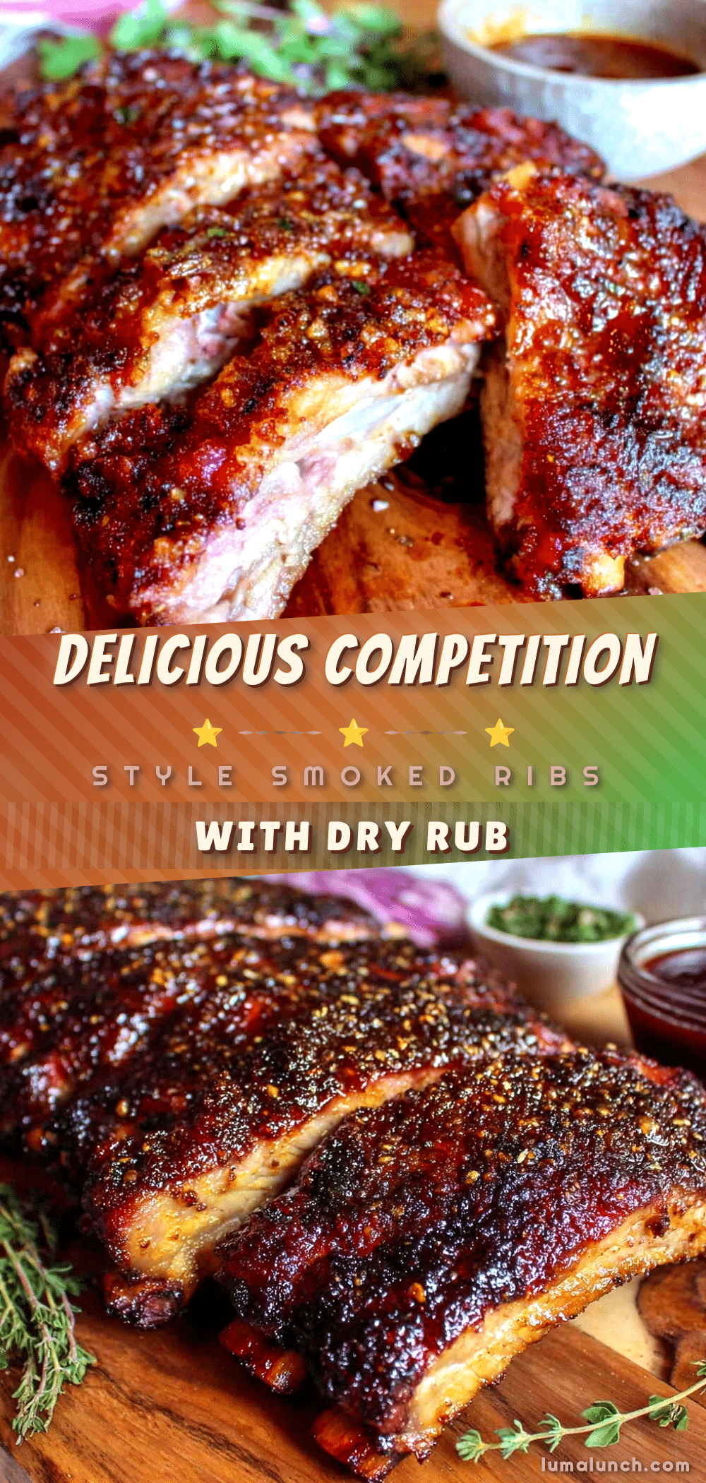 competition style smoked baby back ribs recipe