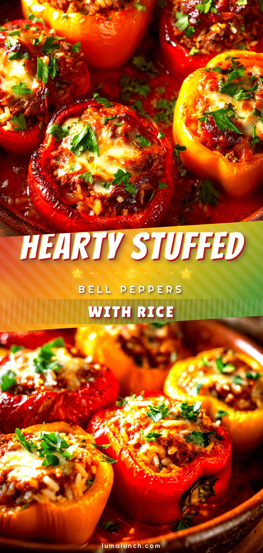 cozy stuffed bell peppers recipe