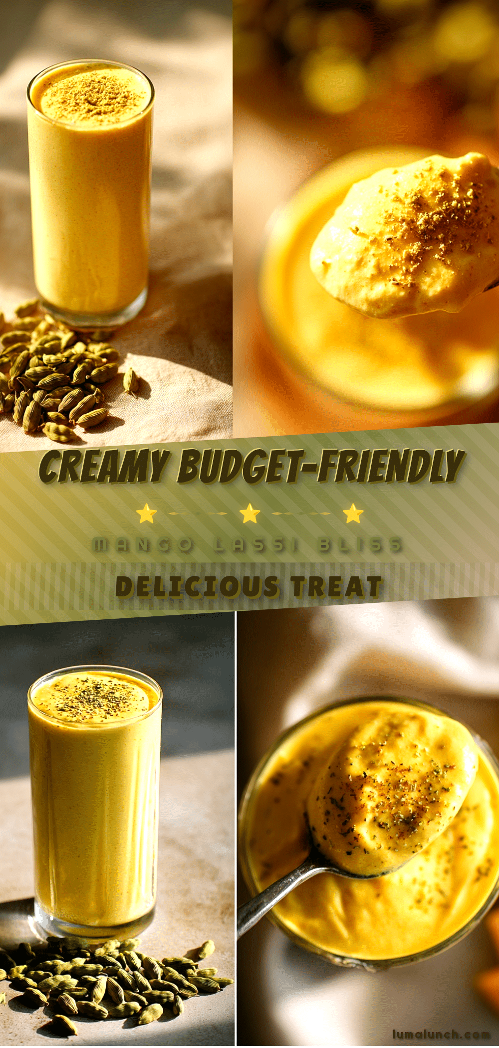 creamy pantry mango lassi recipe