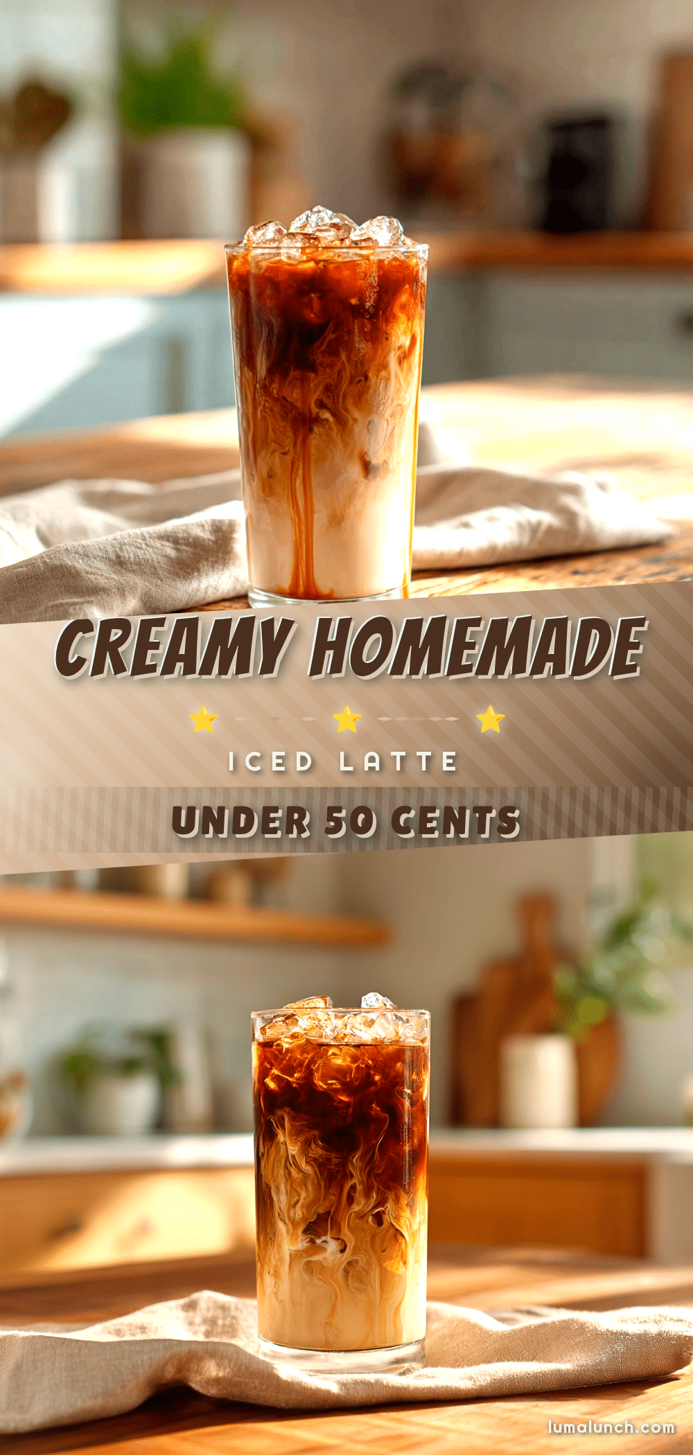 easy homemade iced latte recipe