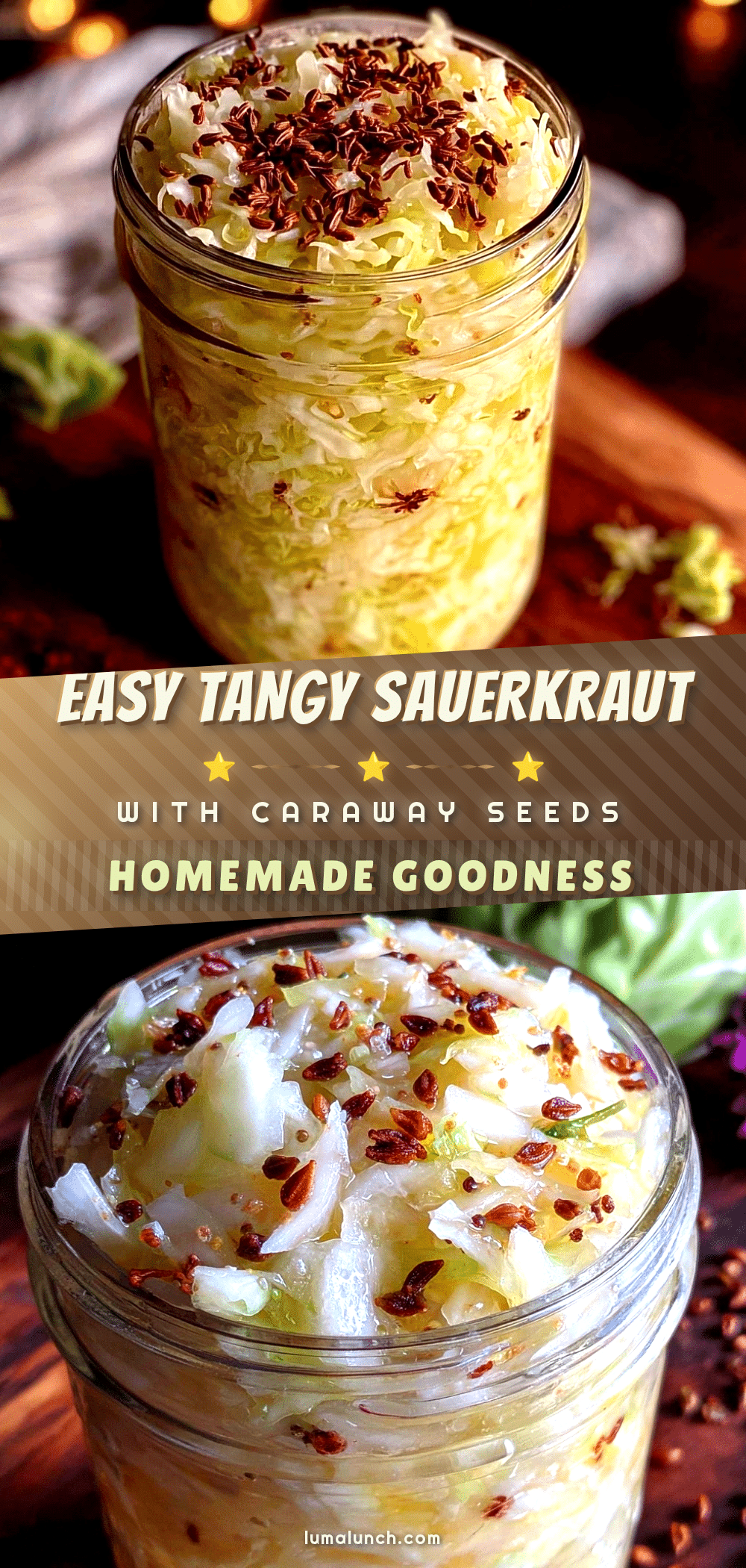 easy homemade sauerkraut with caraway seeds recipe