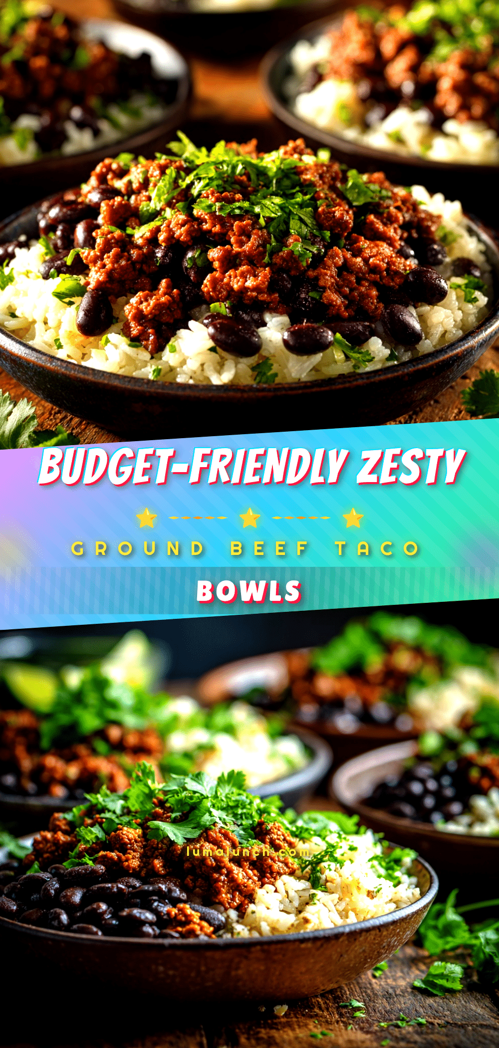 ground beef taco bowls recipe