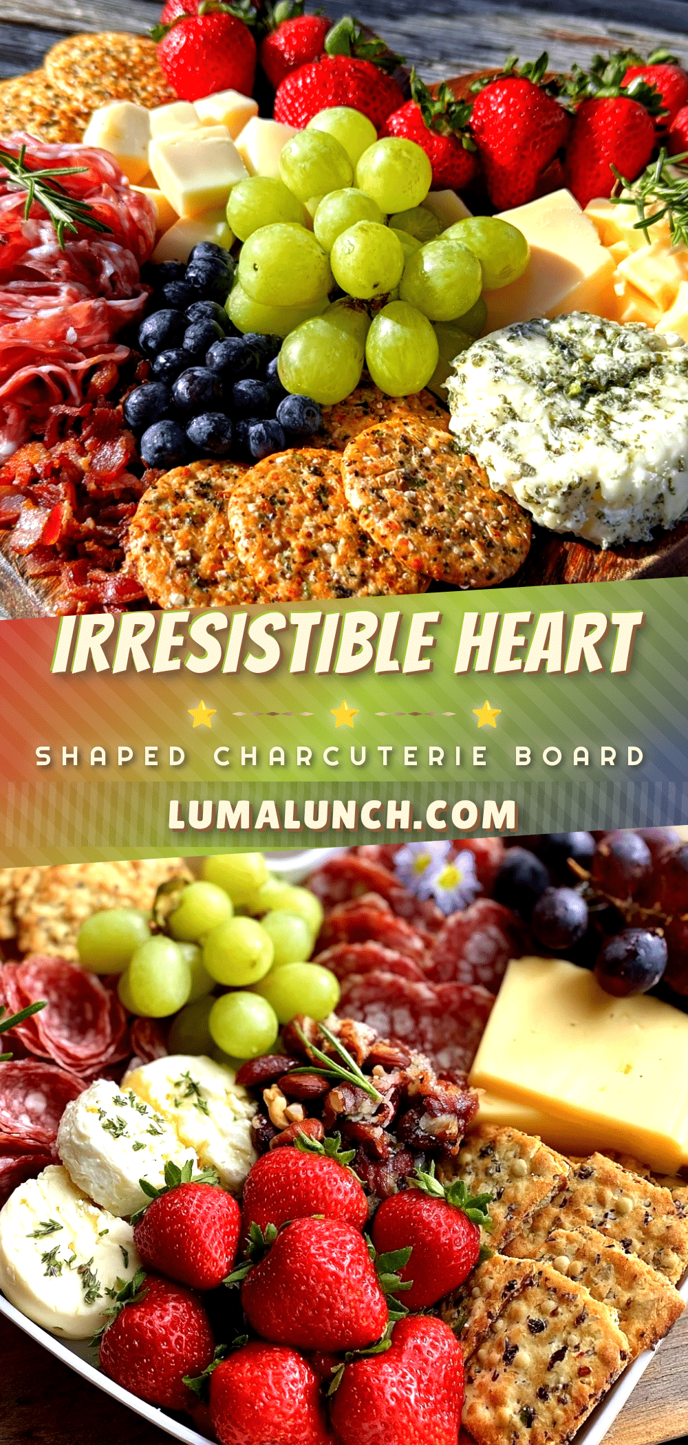 heart shaped charcuterie board recipe