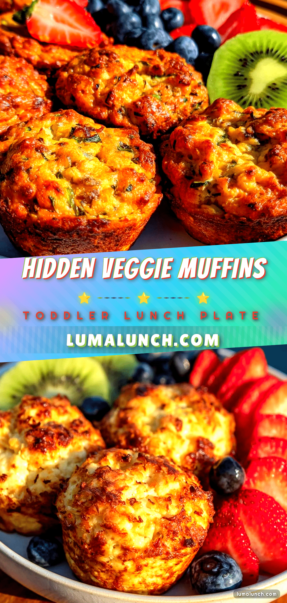 hidden veggie muffins recipe