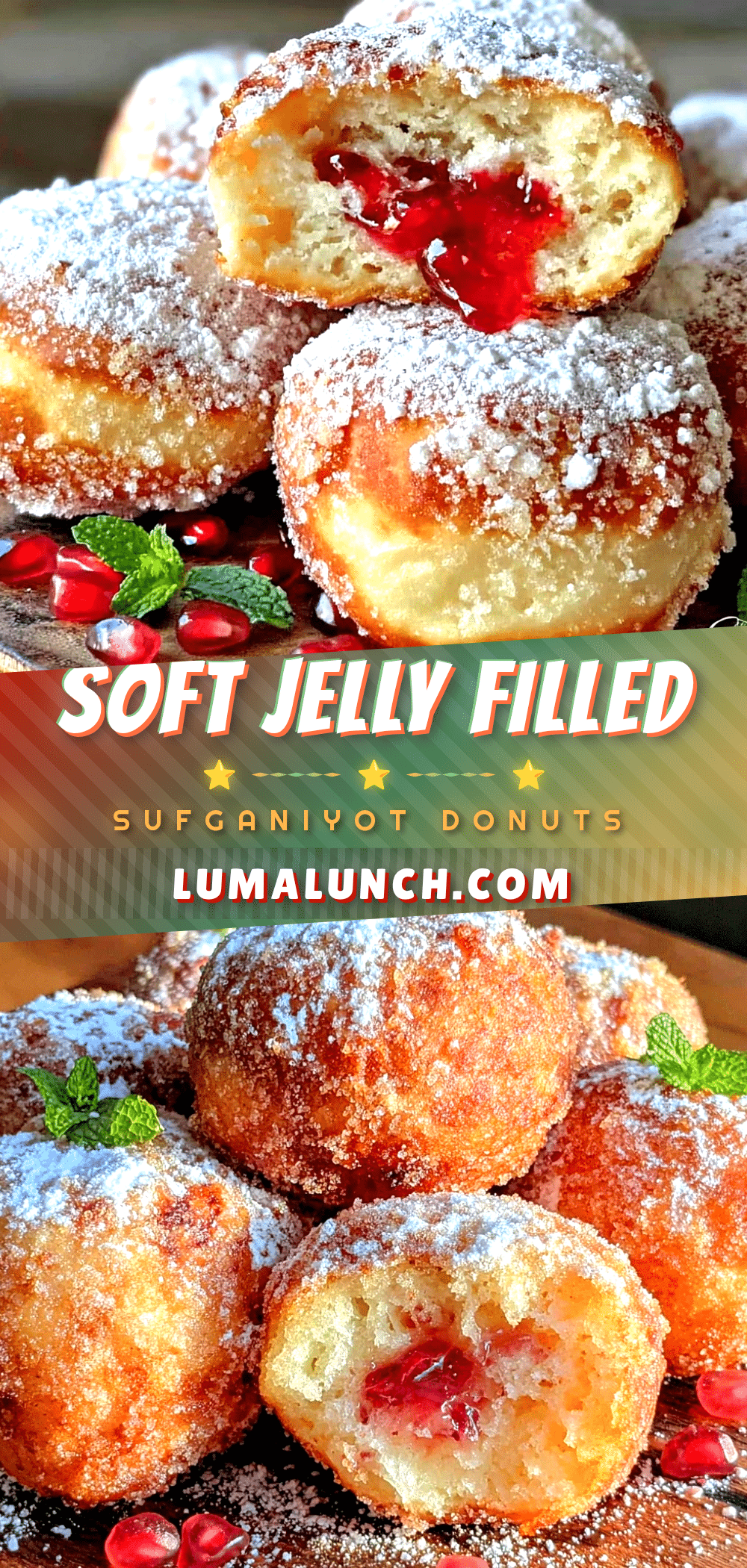 homemade jelly filled sufganiyot recipe