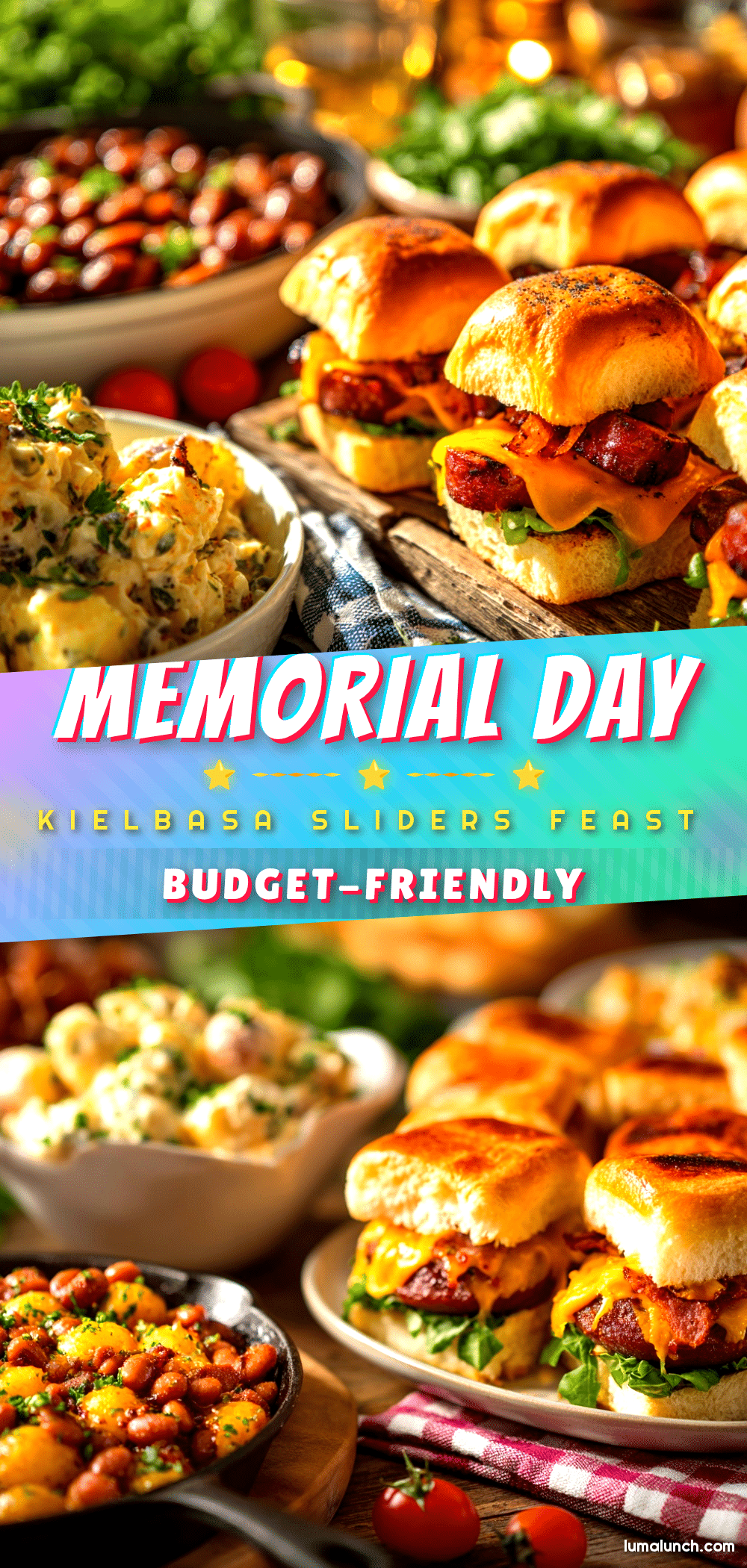 memorial day kielbasa sliders recipe