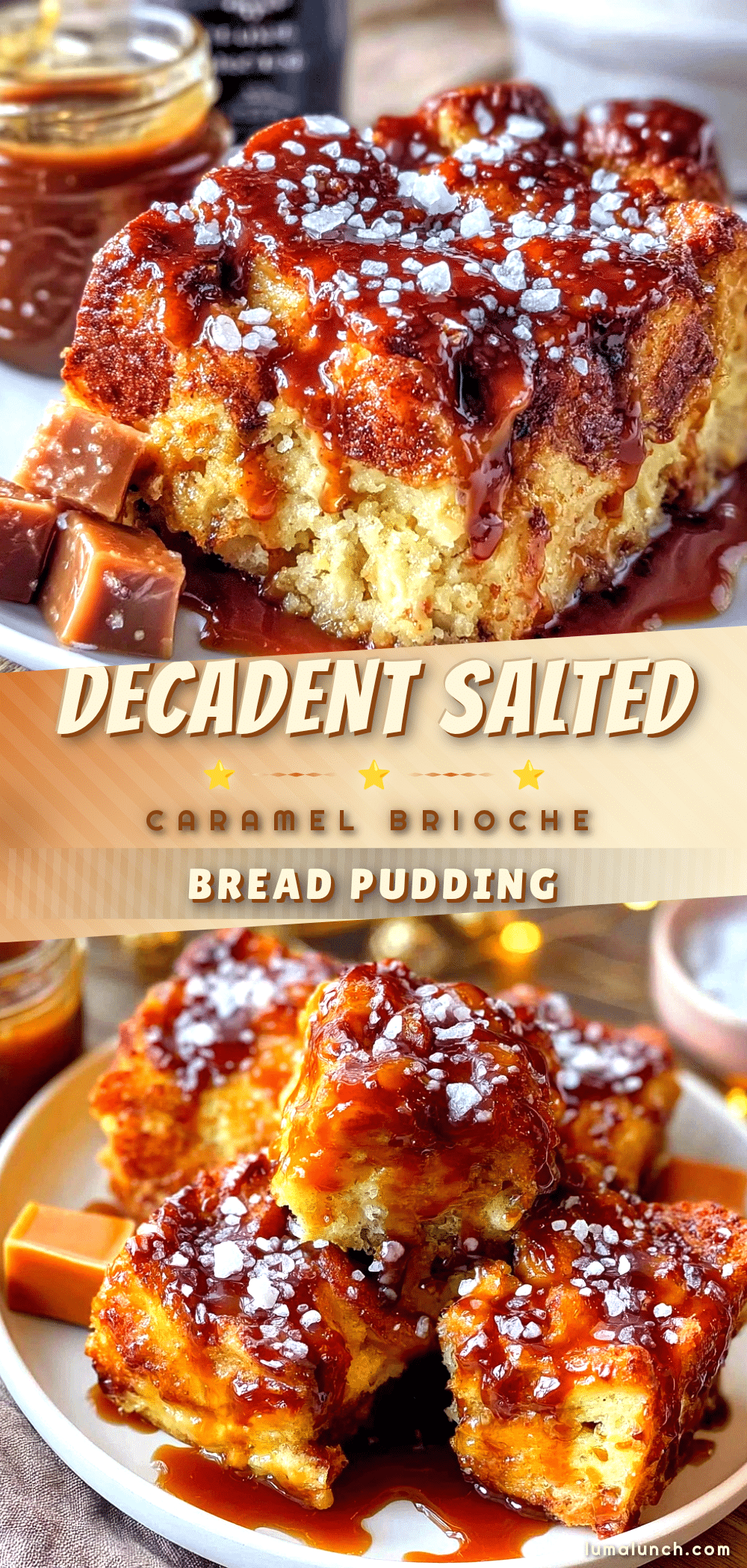 salted caramel bread pudding recipe