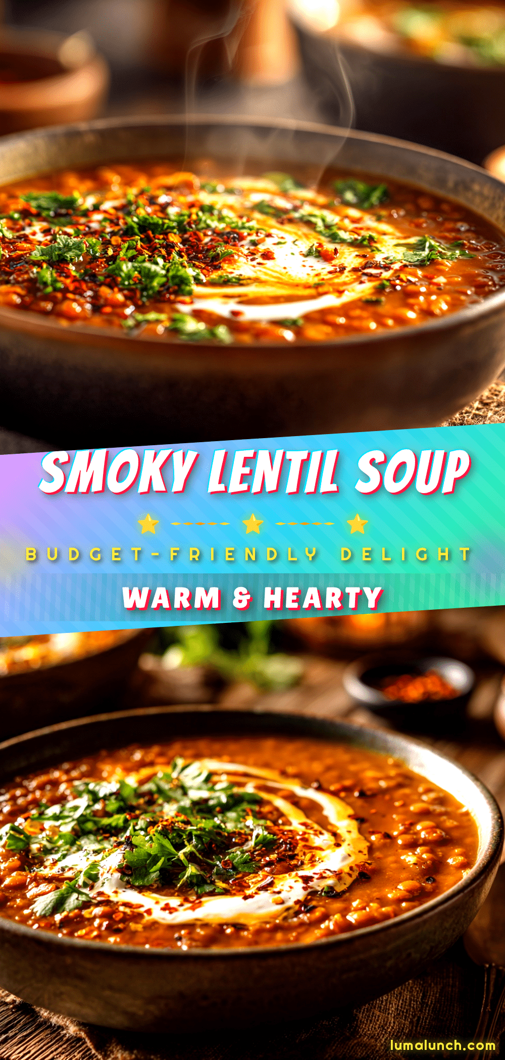 smoky lentil soup recipe