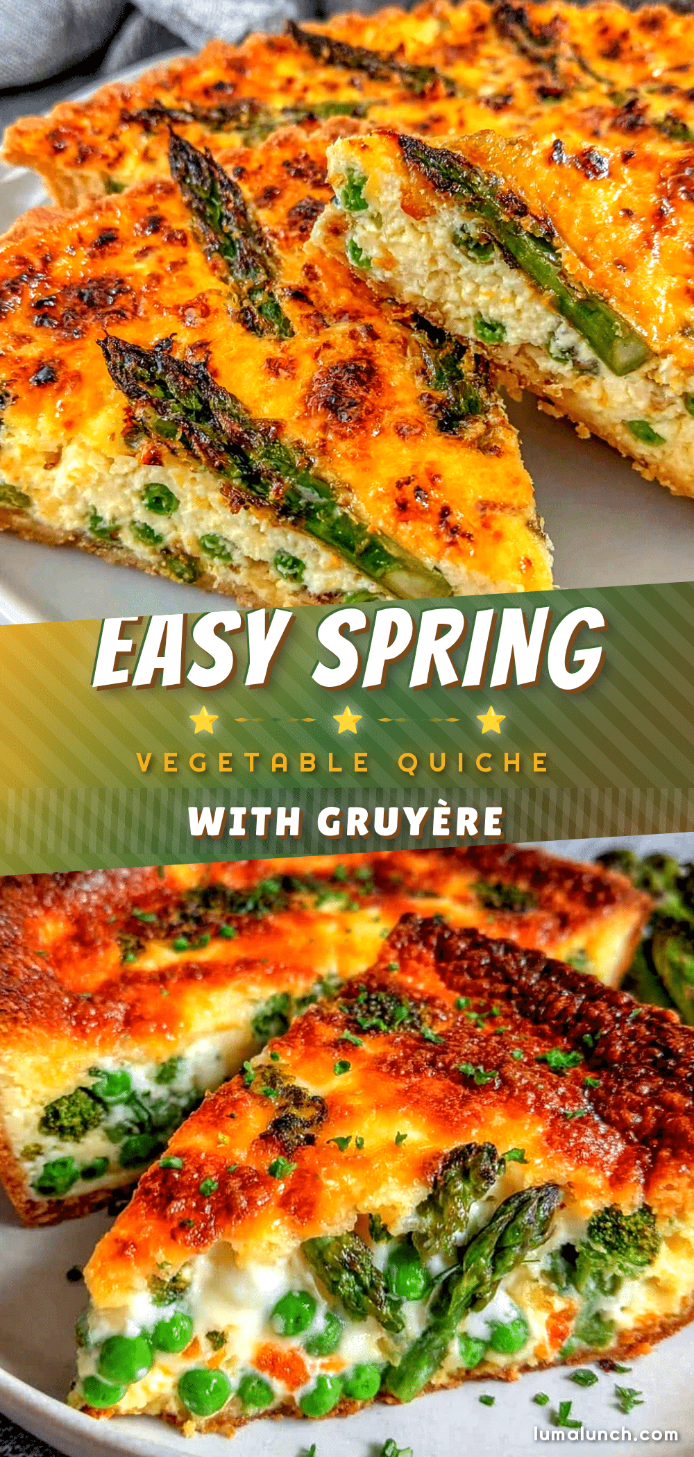 spring vegetable quiche recipe