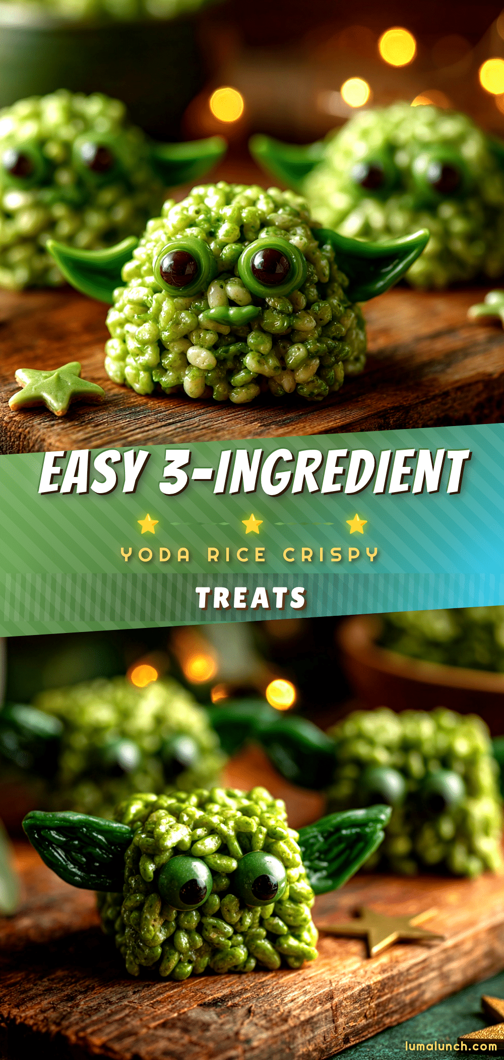 Yoda Rice Crispy Treats recipe
