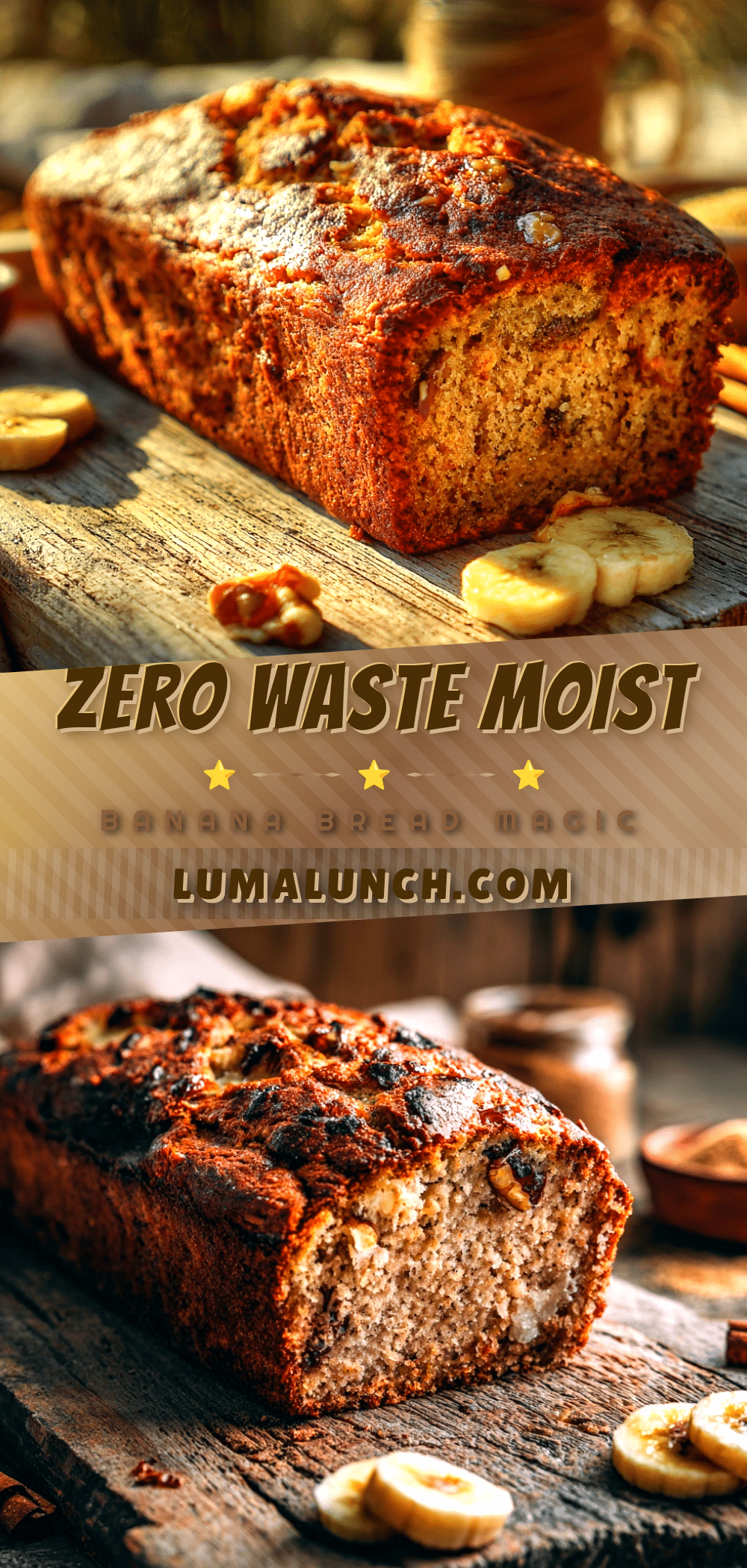 zero waste banana bread recipe