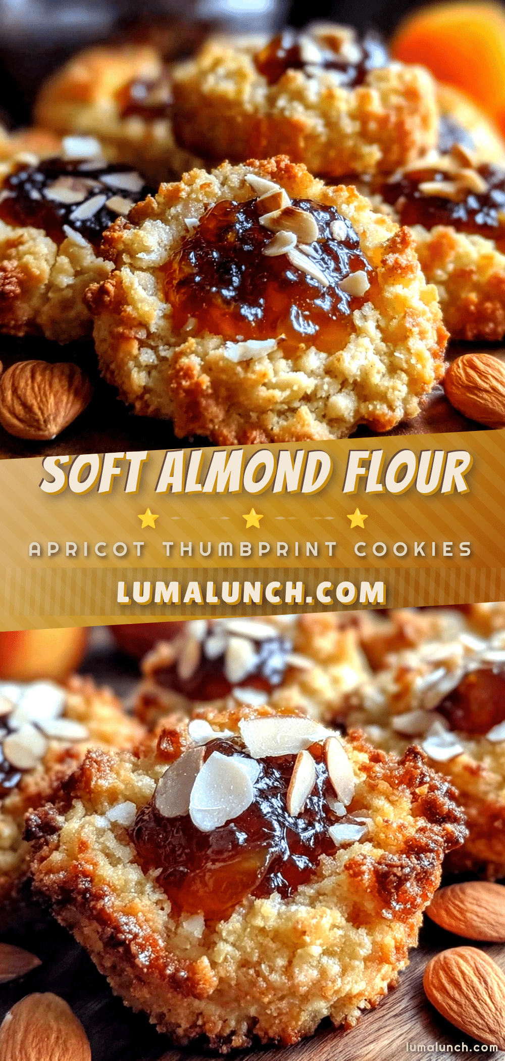 apricot jam thumbprint cookies recipe