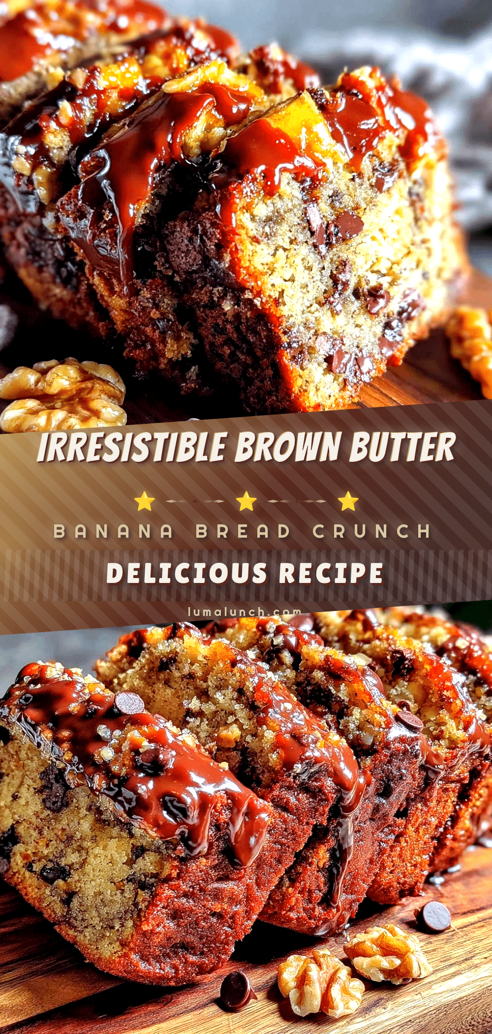 brown butter banana bread recipe