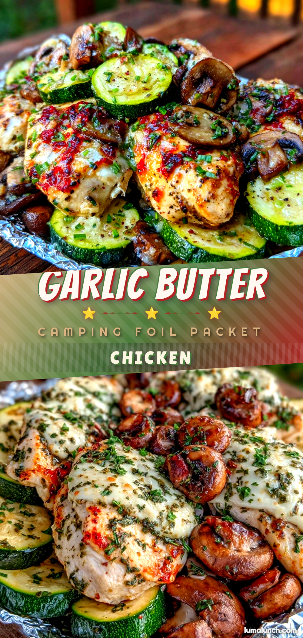 camping foil packet chicken recipe