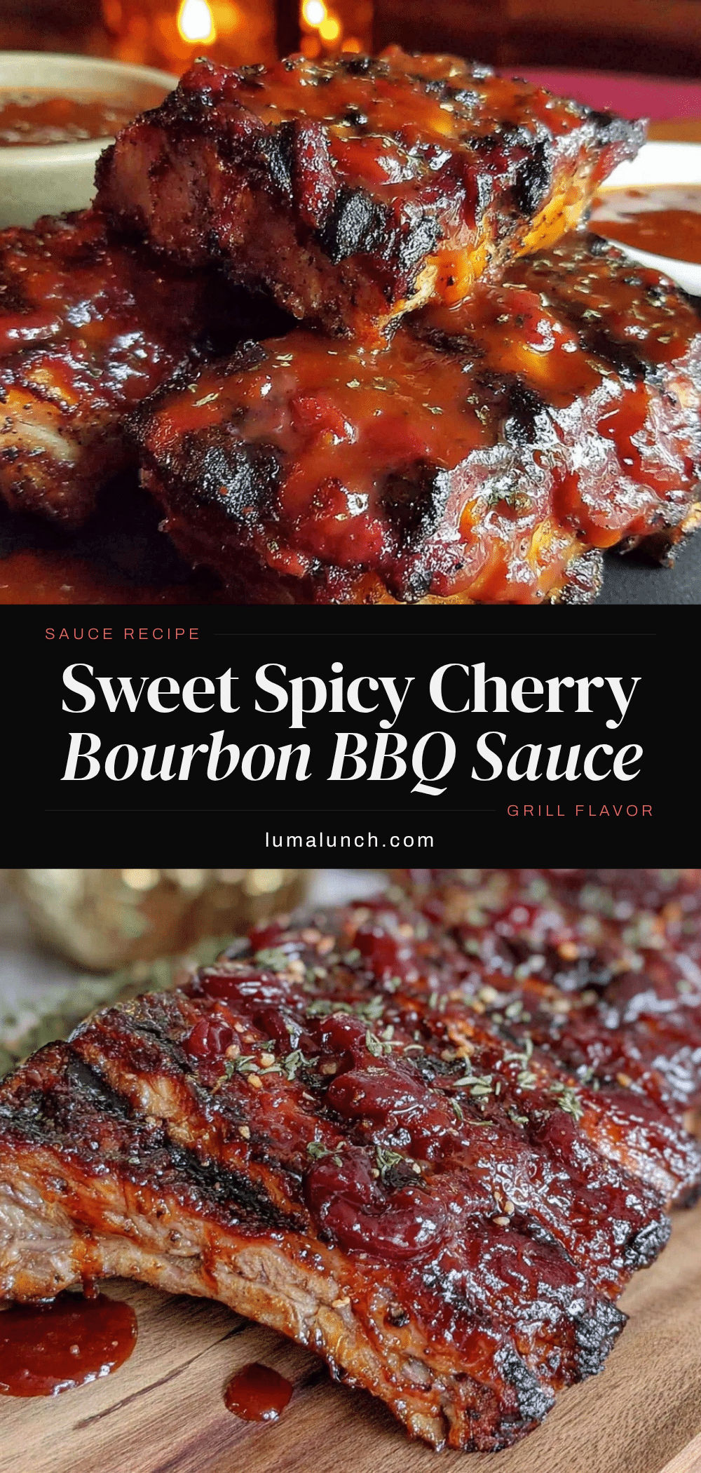 cherry bourbon BBQ sauce recipe