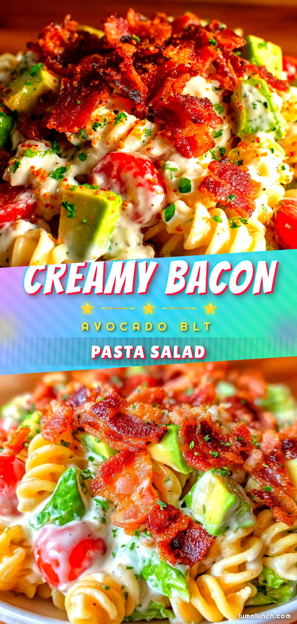 creamy blt pasta salad recipe