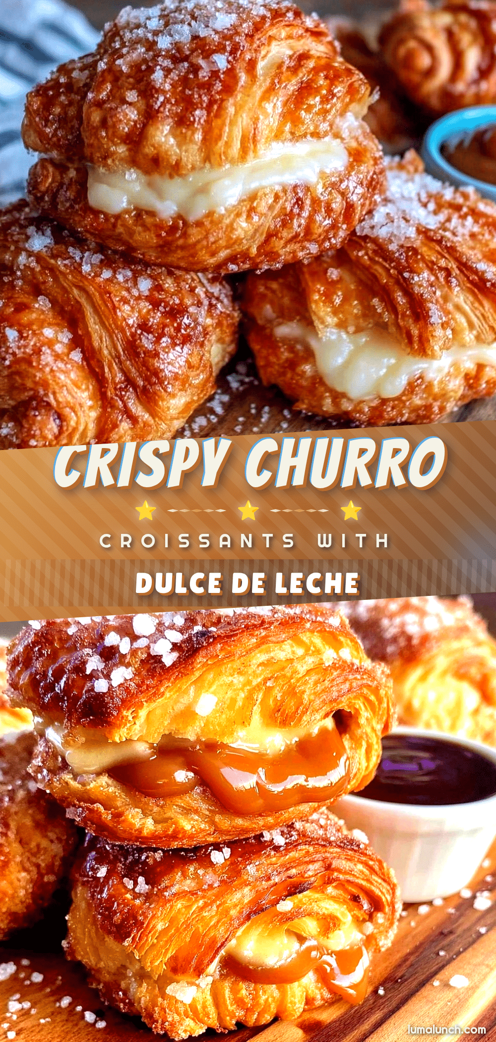 crispy churro croissants recipe
