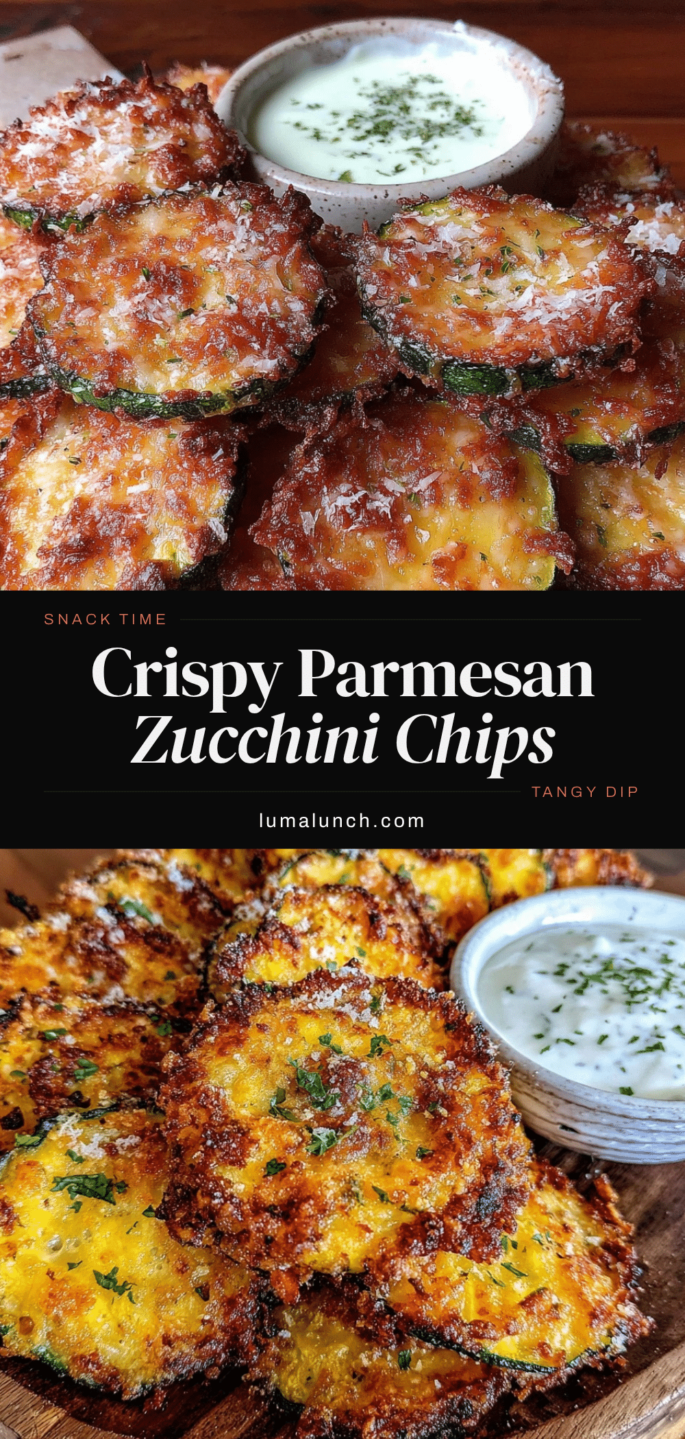 crispy parmesan zucchini chips recipe