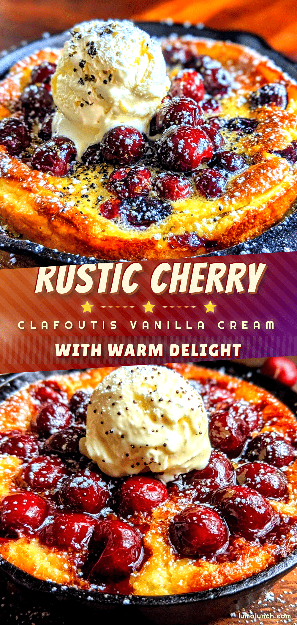 fresh cherry clafoutis recipe