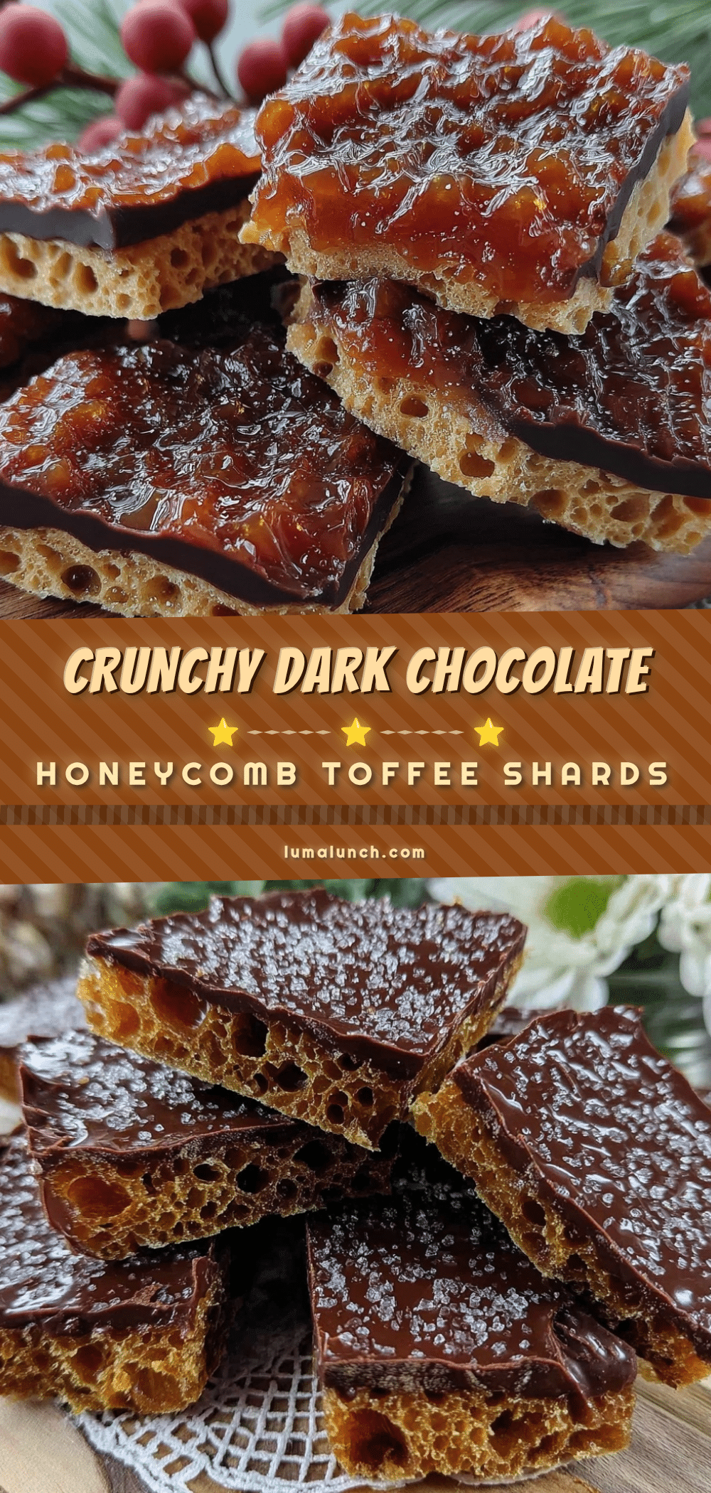 honeycomb toffee shards recipe