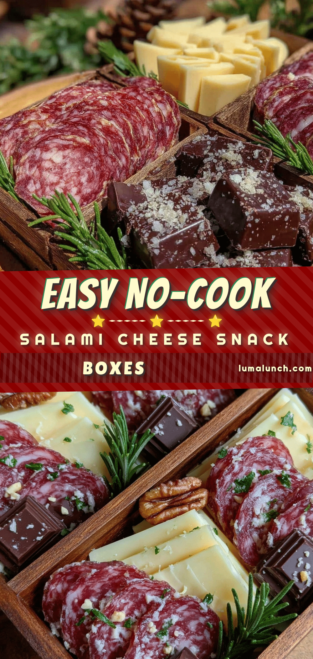 no cook camping snack boxes recipe