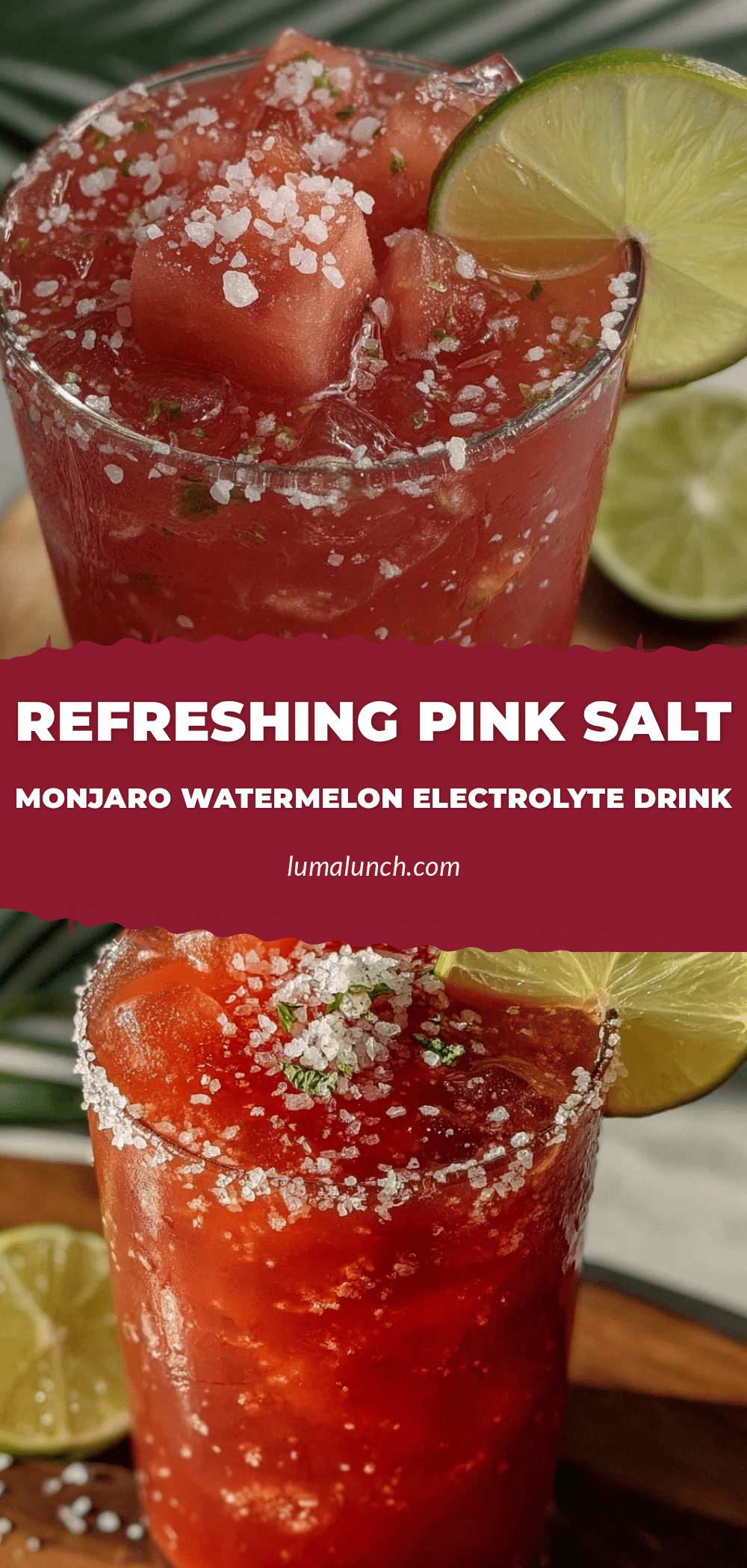 pink salt monjaro watermelon electrolyte drink recipe