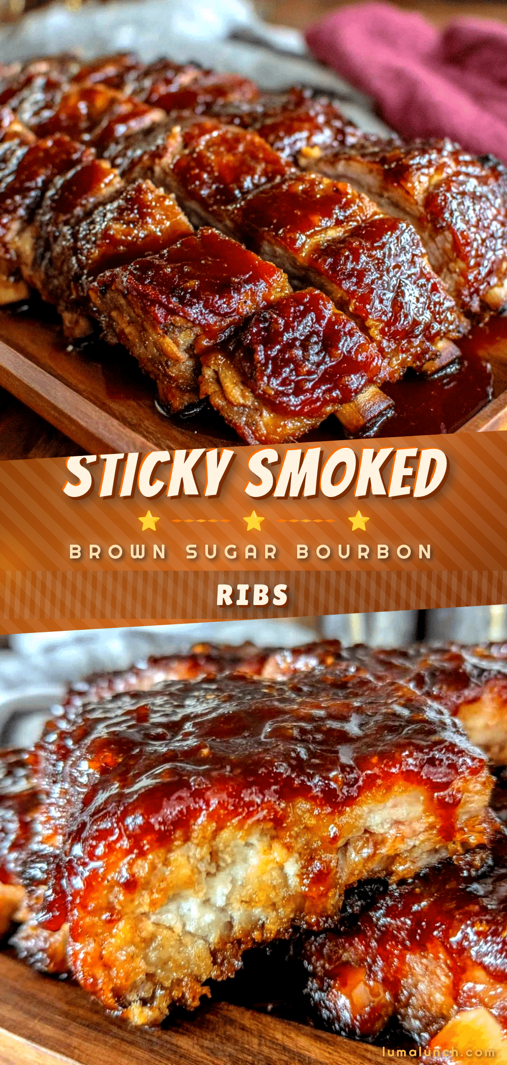 smoked brown sugar bourbon baby back ribs recipe
