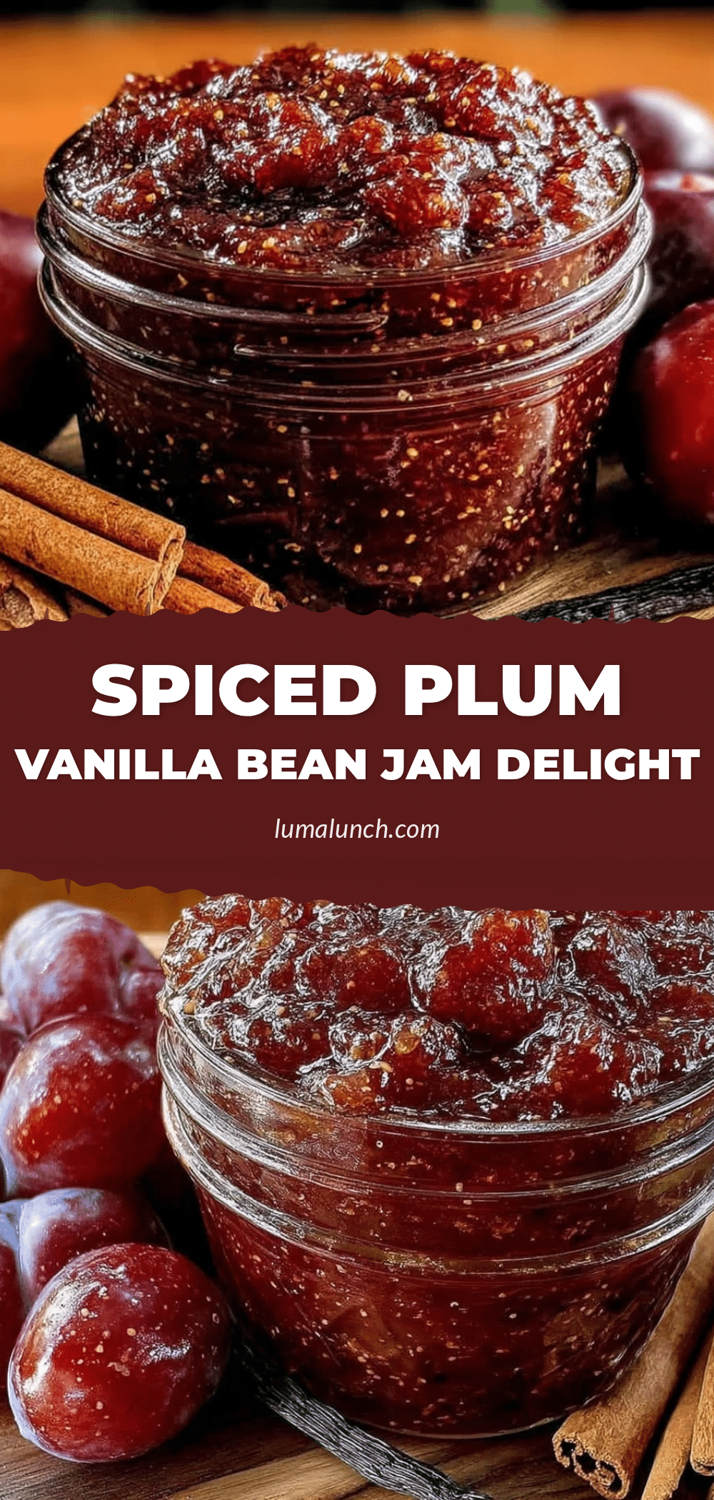 spiced plum jam recipe