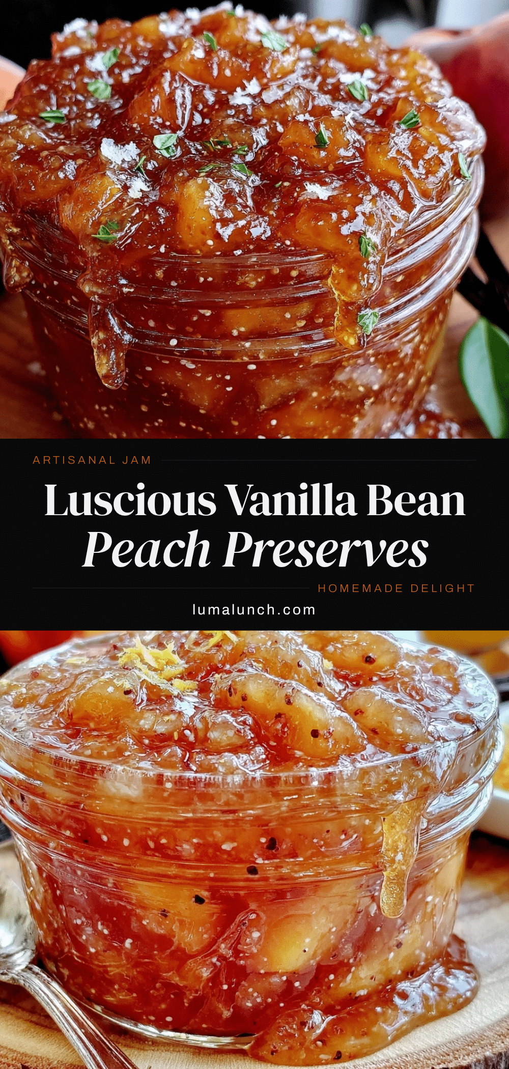 vanilla bean peach preserves recipe