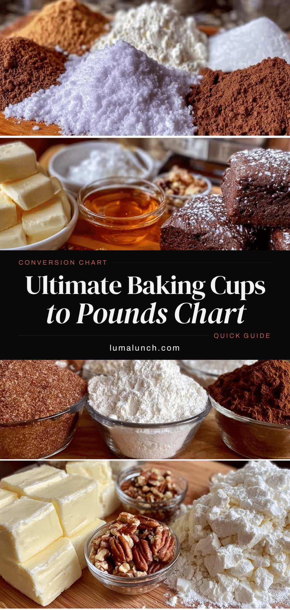 baking cups to pounds conversion chart recipe