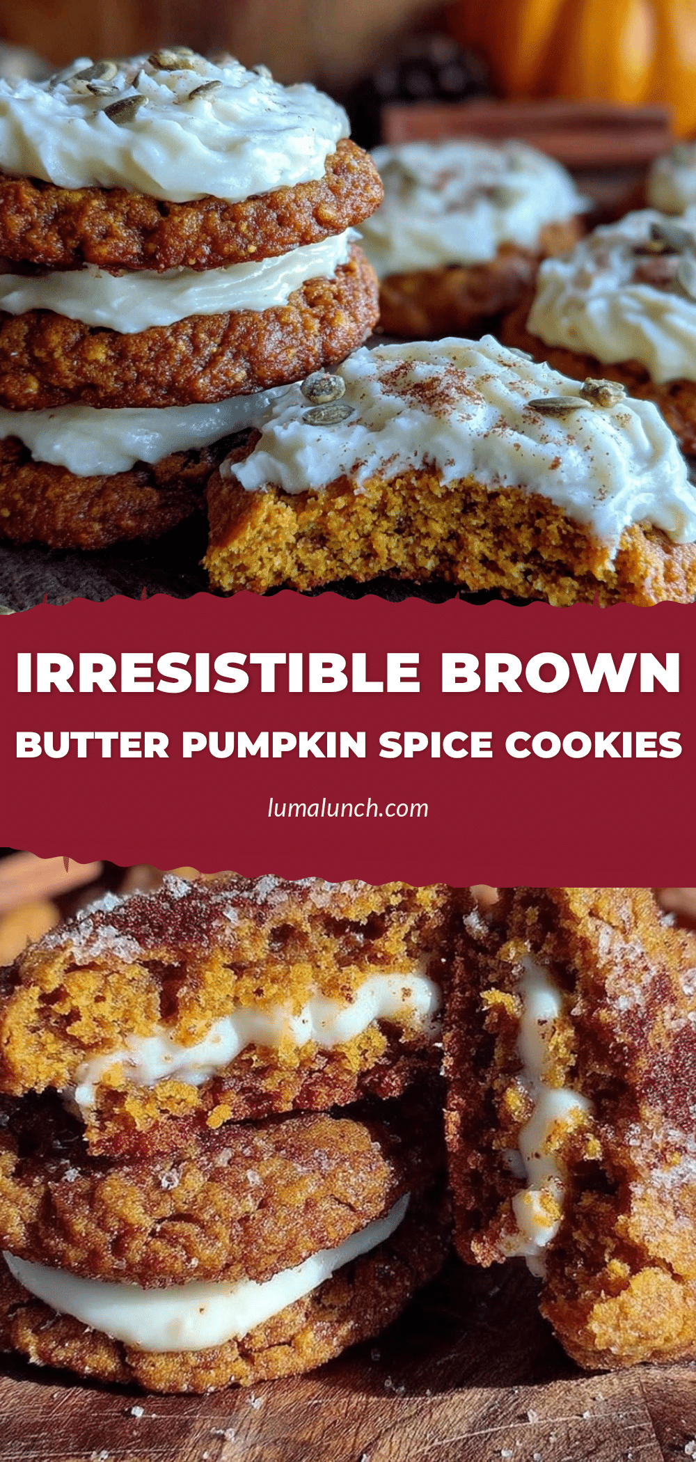 brown butter pumpkin spice cookies recipe