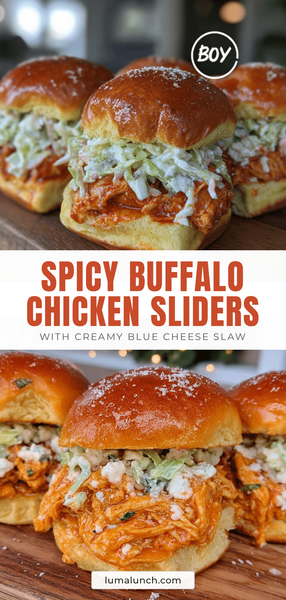 buffalo chicken sliders recipe
