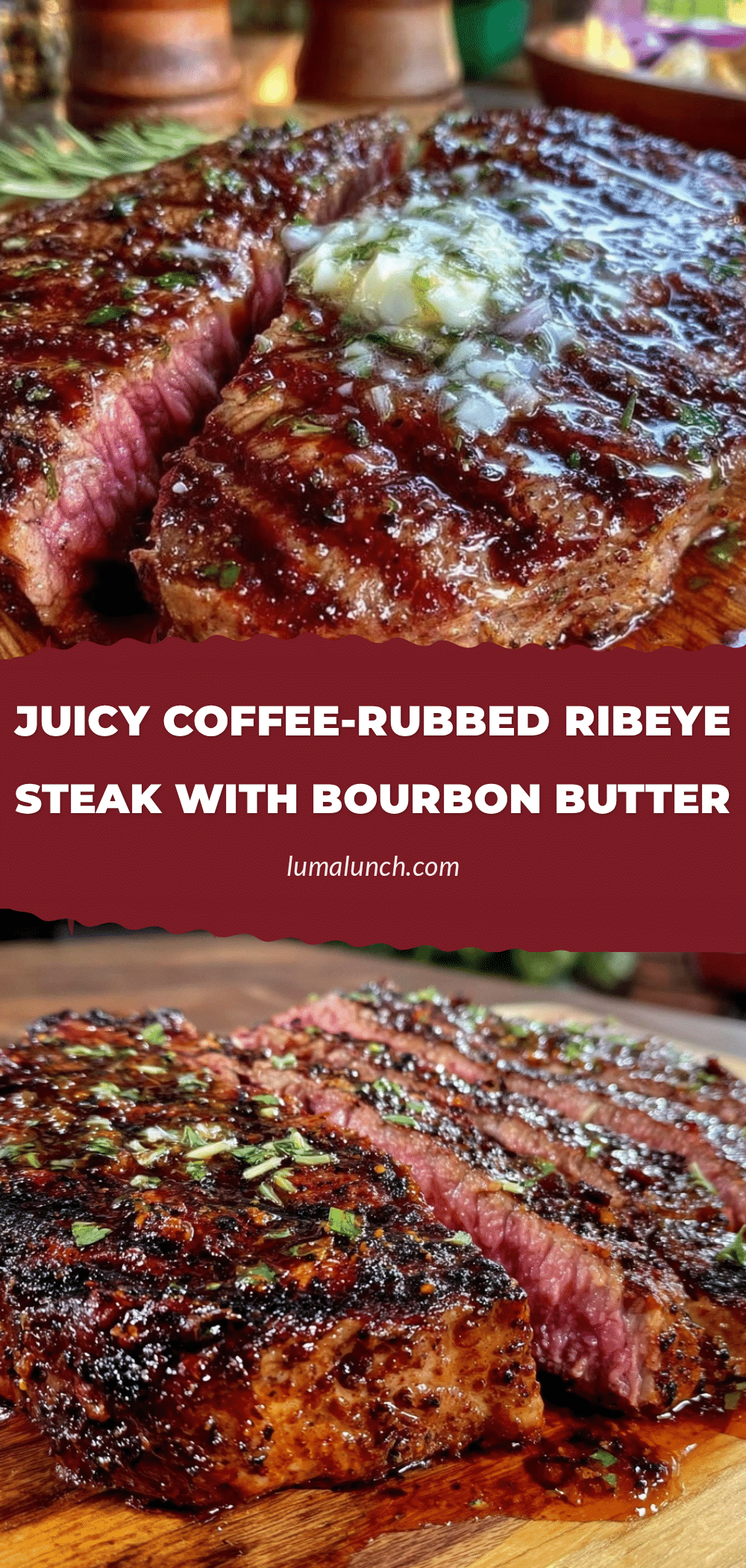 coffee-rubbed ribeye steak recipe