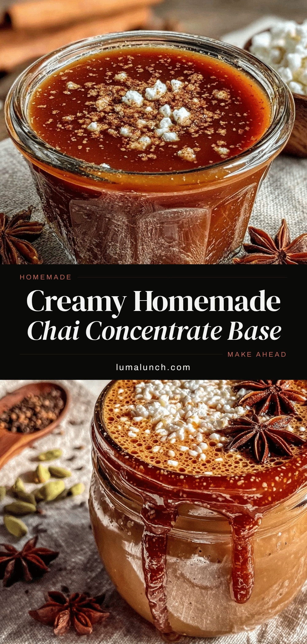 creamy homemade chai concentrate recipe