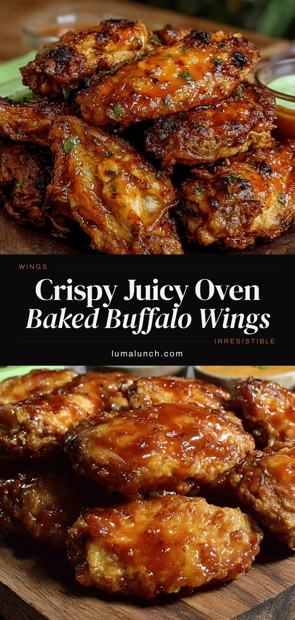 crispy oven baked chicken wings recipe