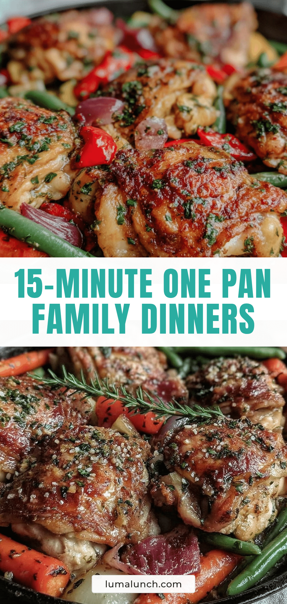 easy 15-minute one pan family dinners recipe