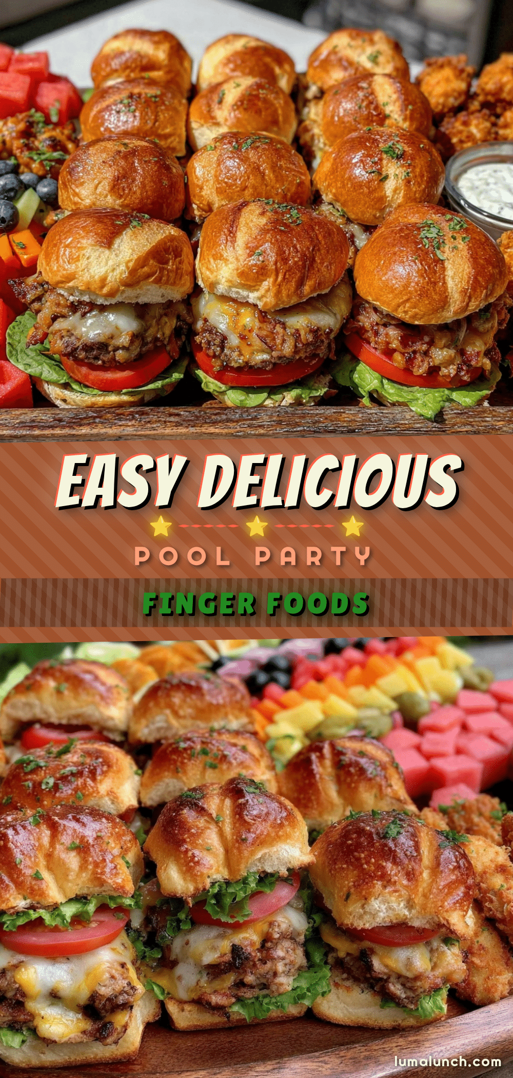 easy pool party finger foods recipe
