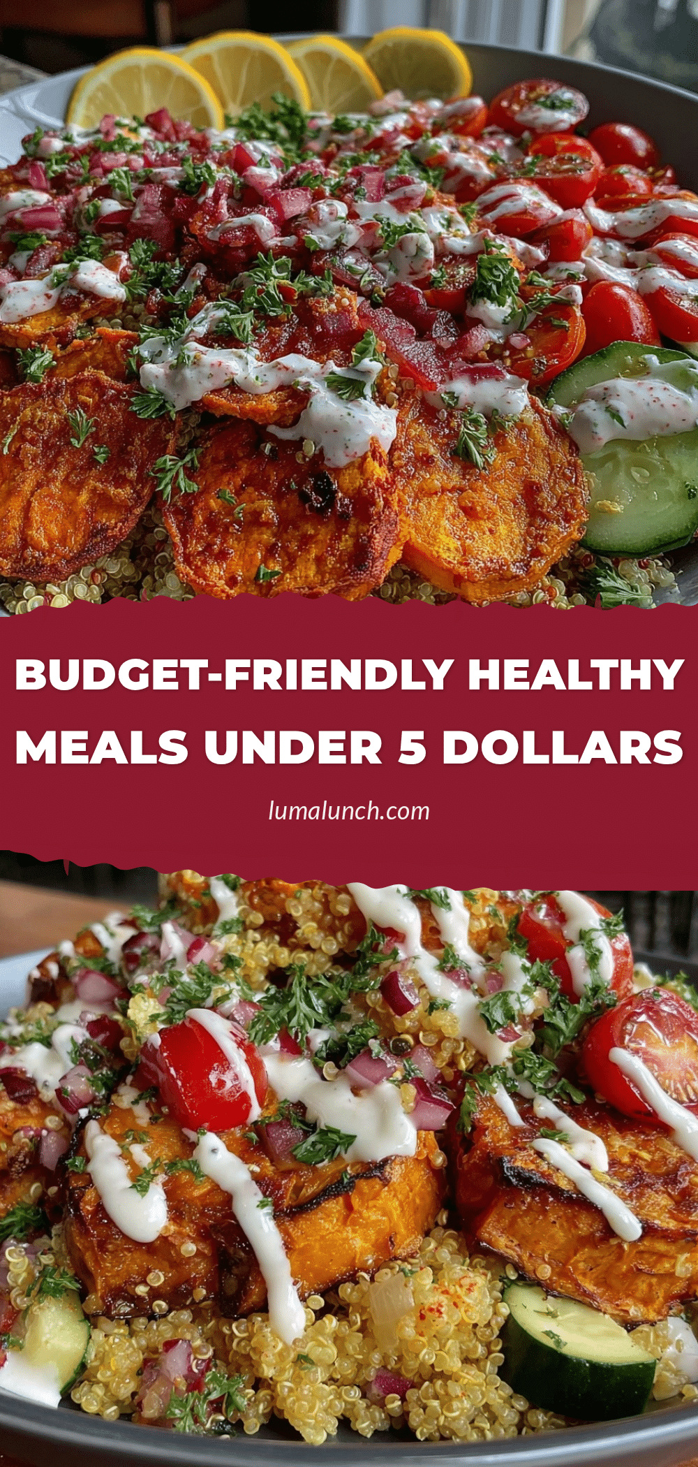 healthy budget meals under 5 dollars recipe