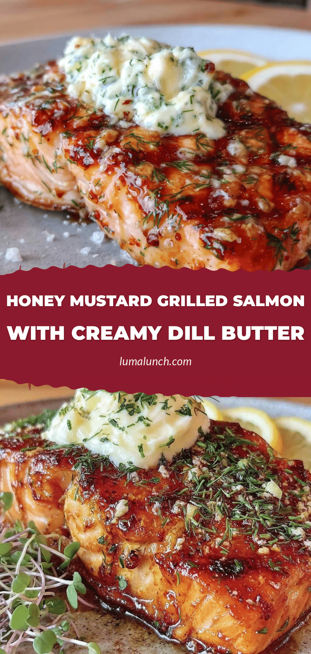 honey mustard grilled salmon recipe