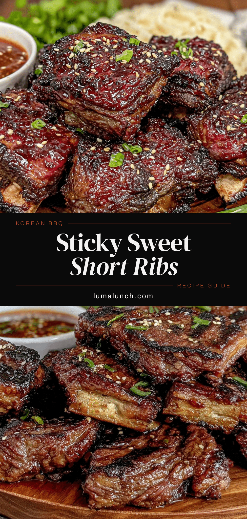 Korean BBQ Beef Short Ribs recipe