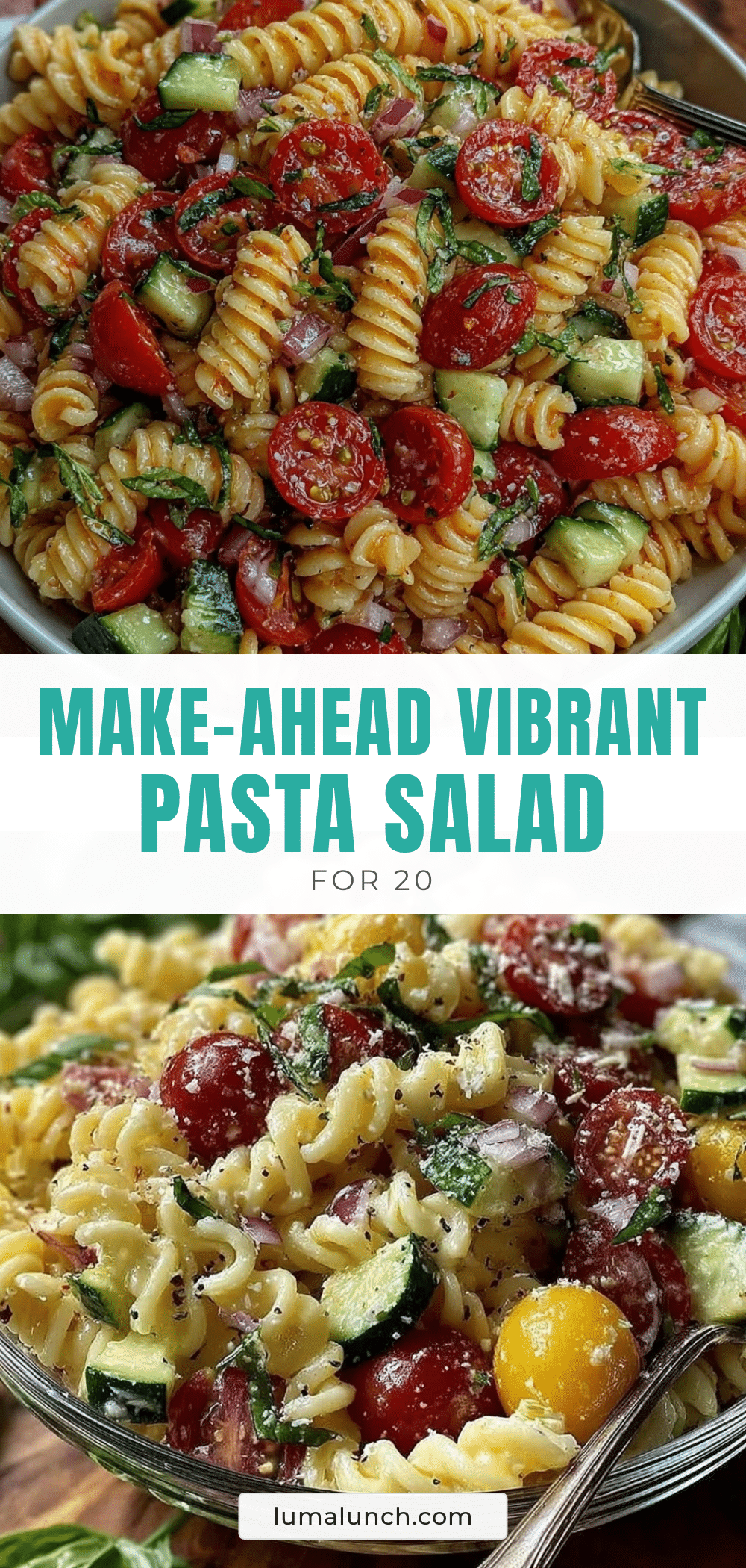 make-ahead pasta salad recipe
