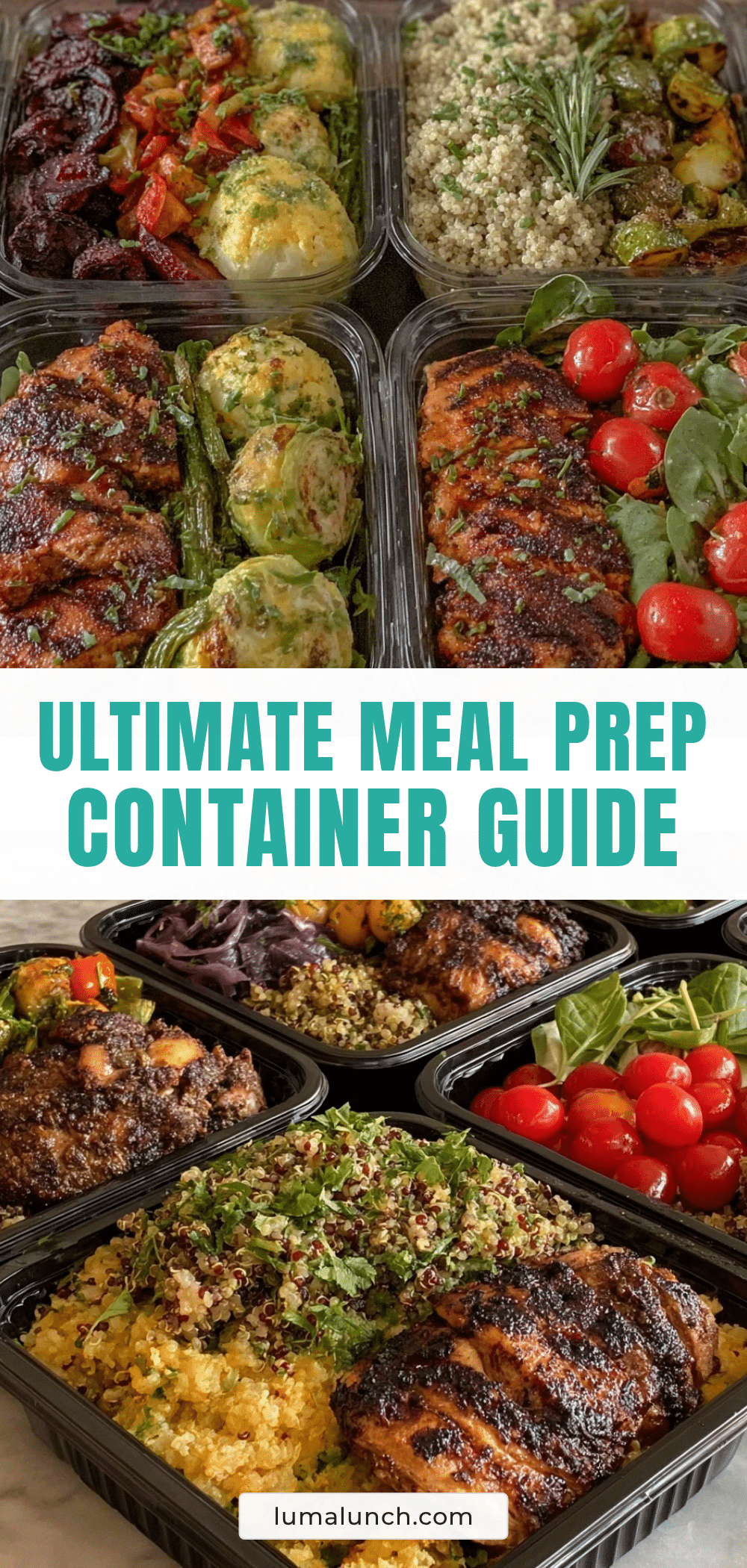 meal prep containers recipe
