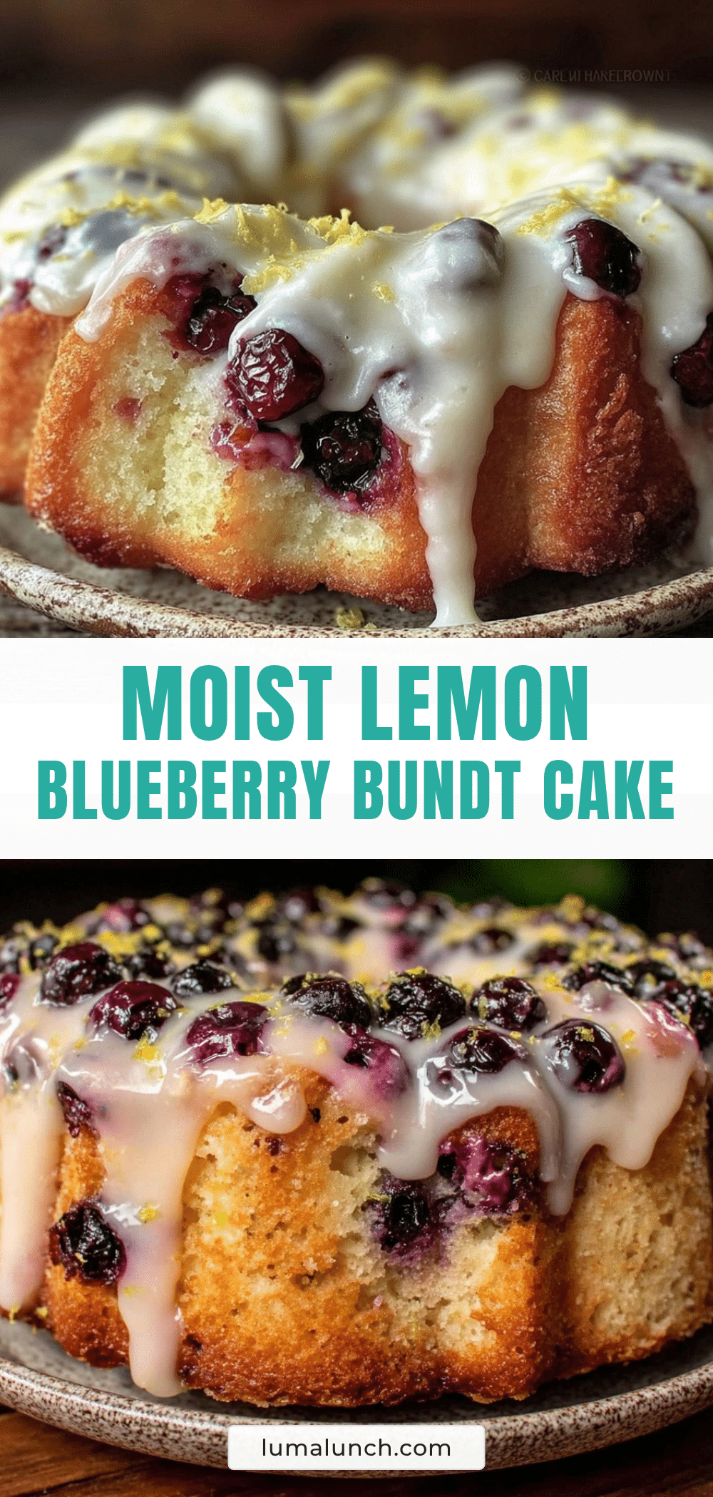 moist lemon blueberry bundt cake recipe