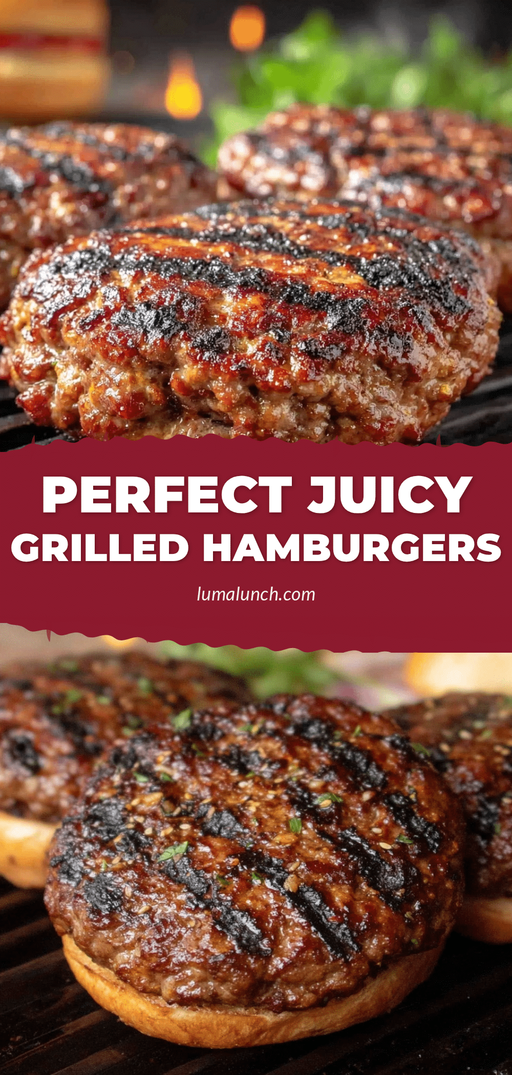 perfect juicy grilled hamburgers on gas grill recipe