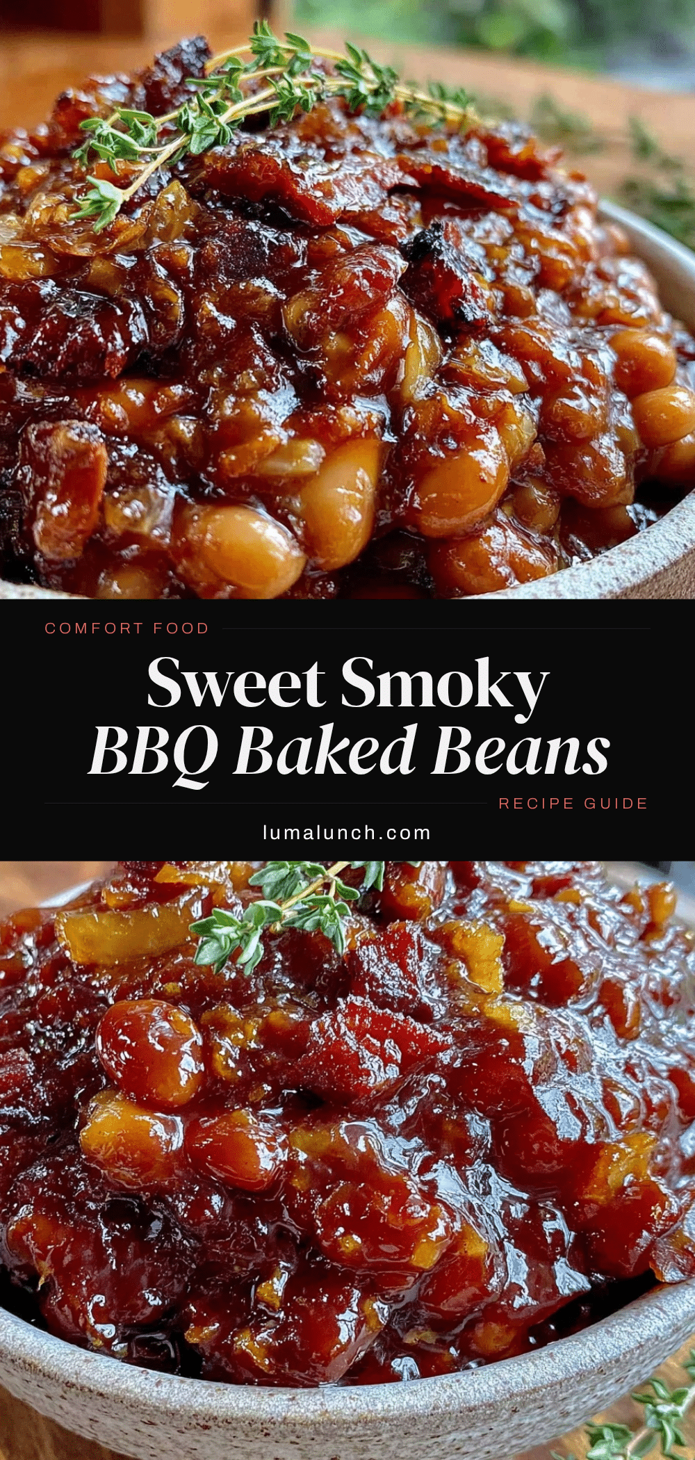 savory bbq baked beans recipe