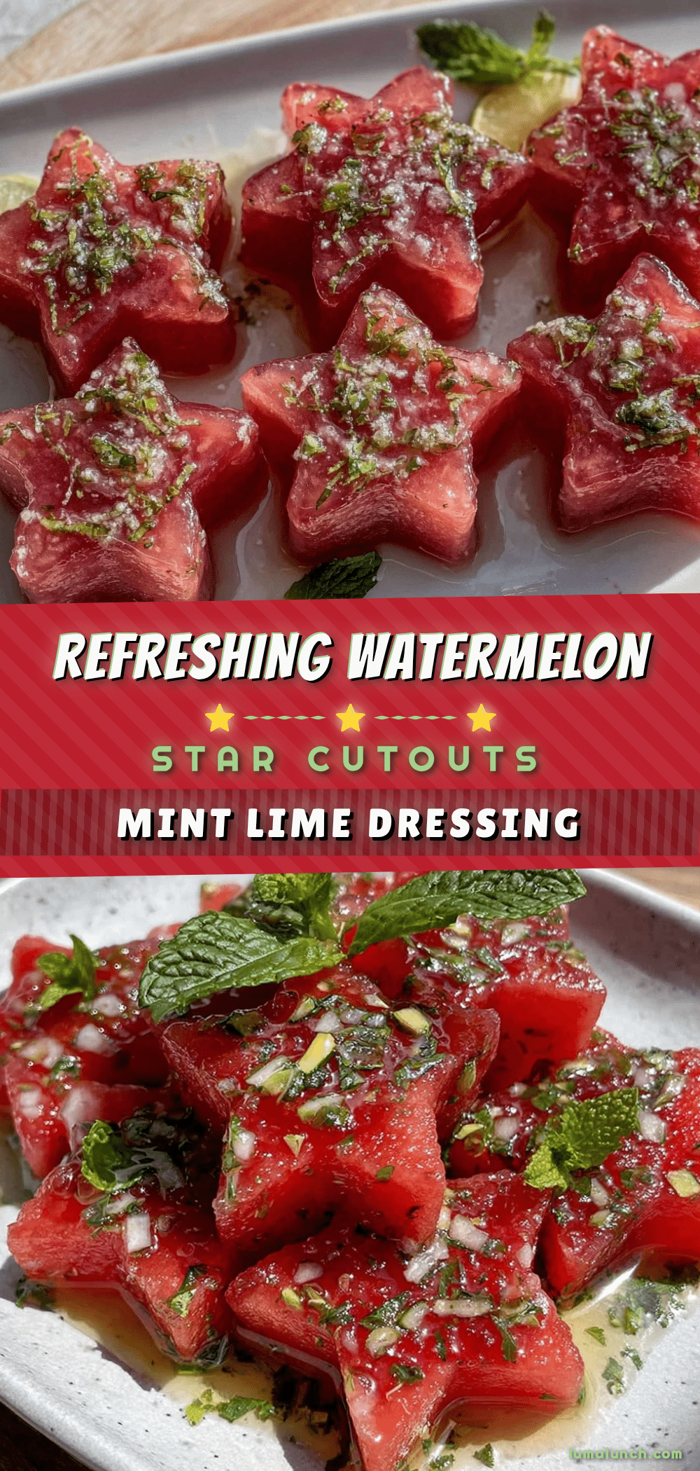 watermelon star cutouts recipe