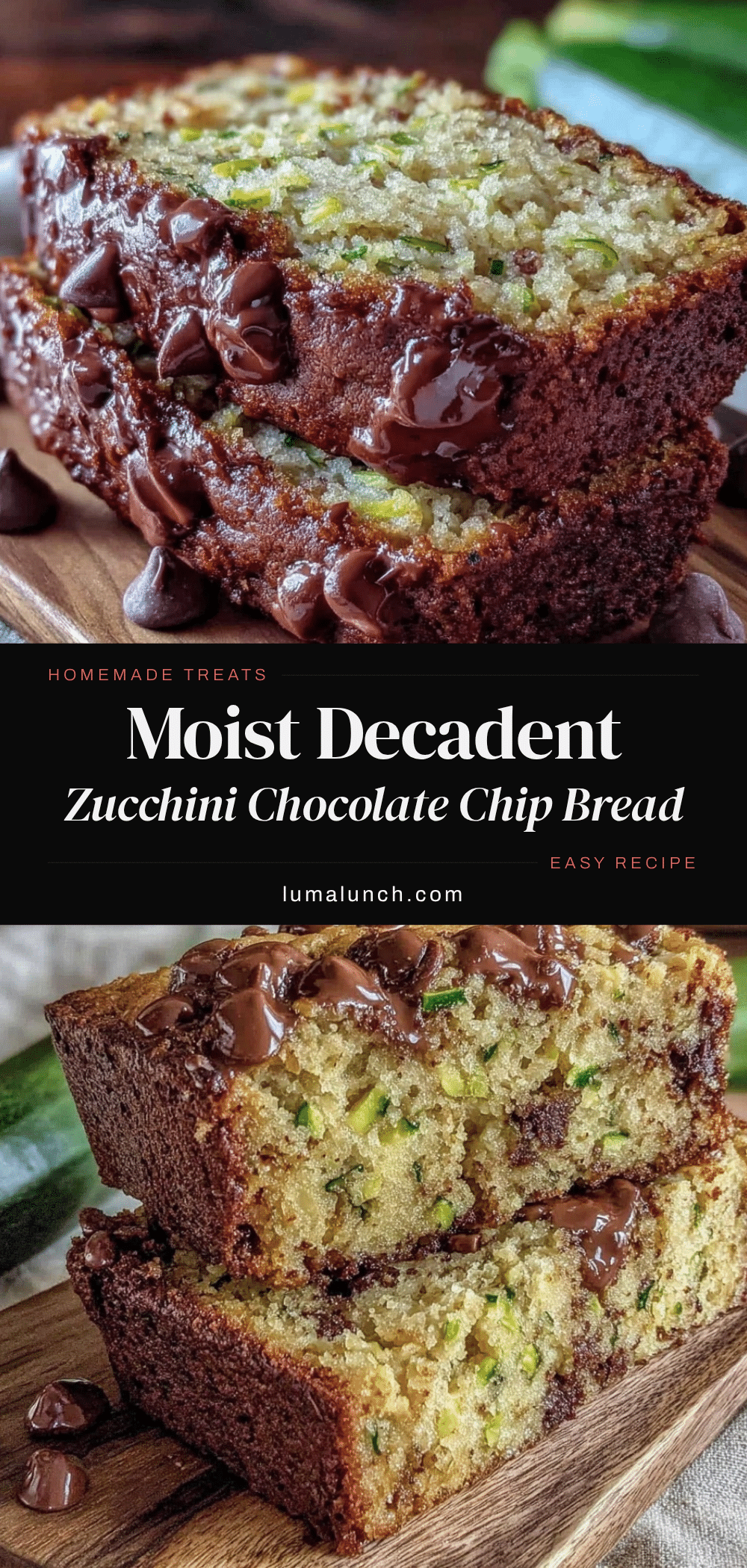 zucchini chocolate chip bread recipe
