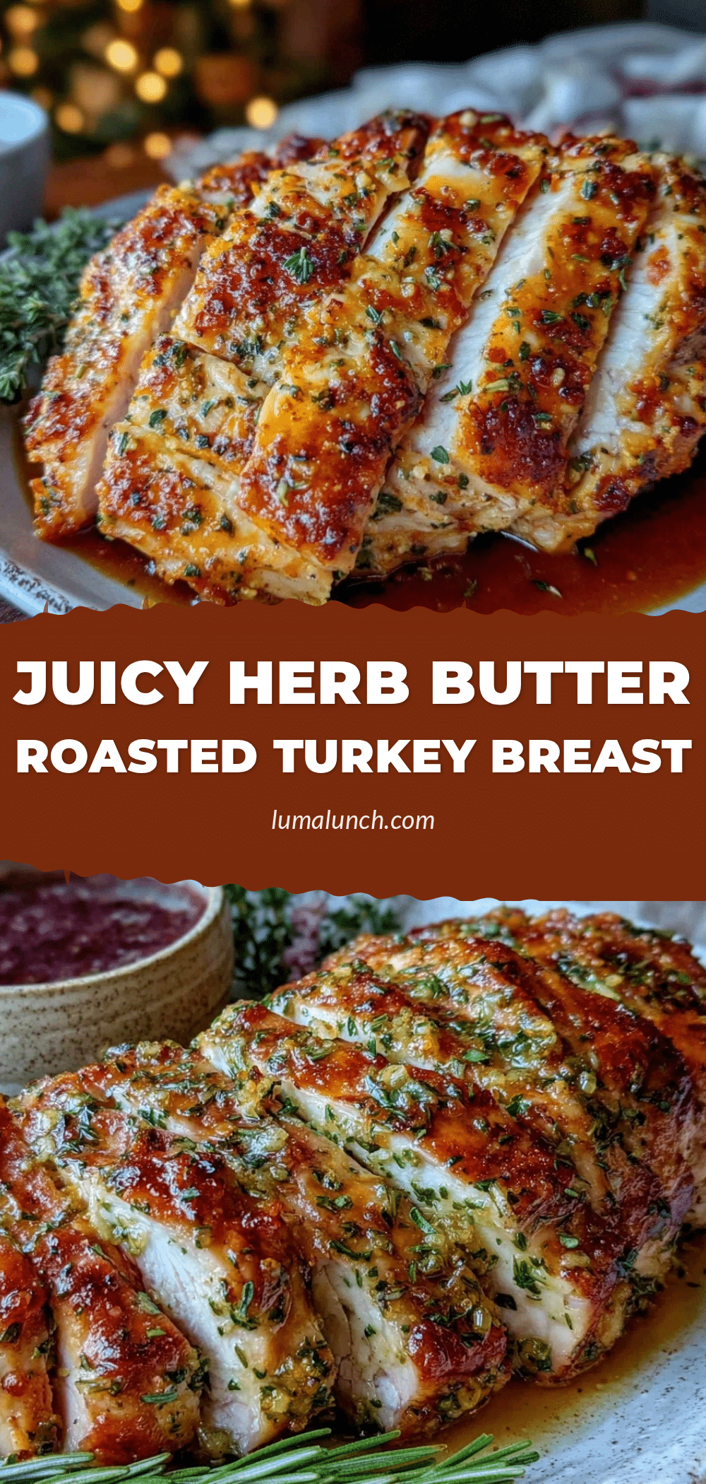 compound herb butter roasted turkey breast recipe