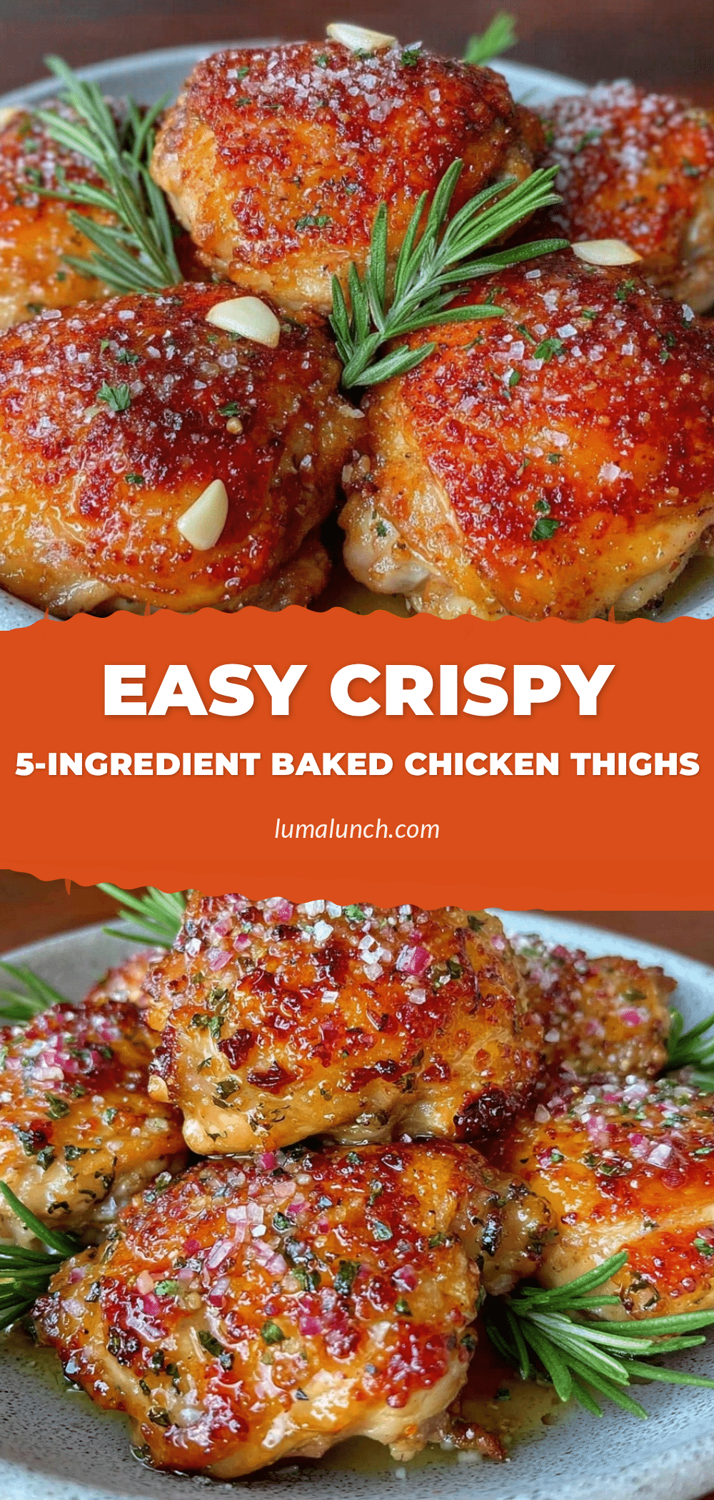 crispy baked chicken thighs recipe