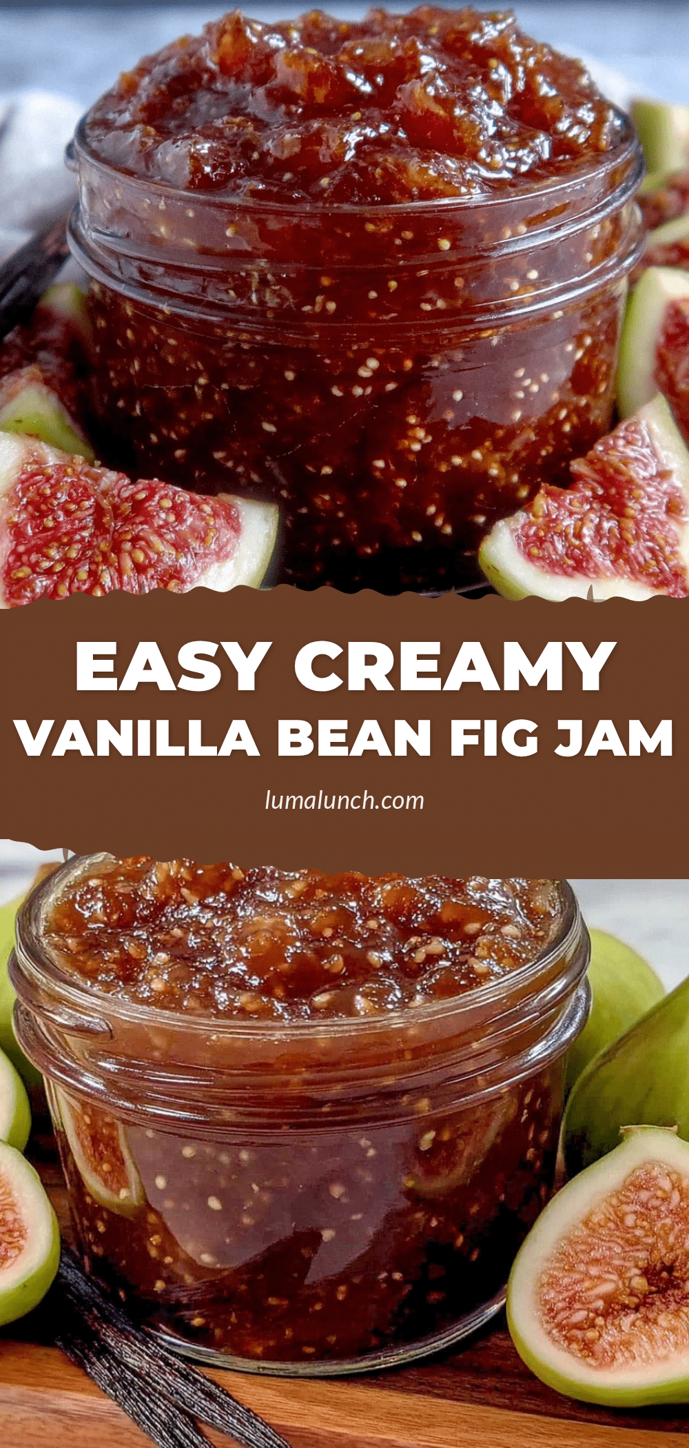 easy creamy vanilla bean fig jam recipe